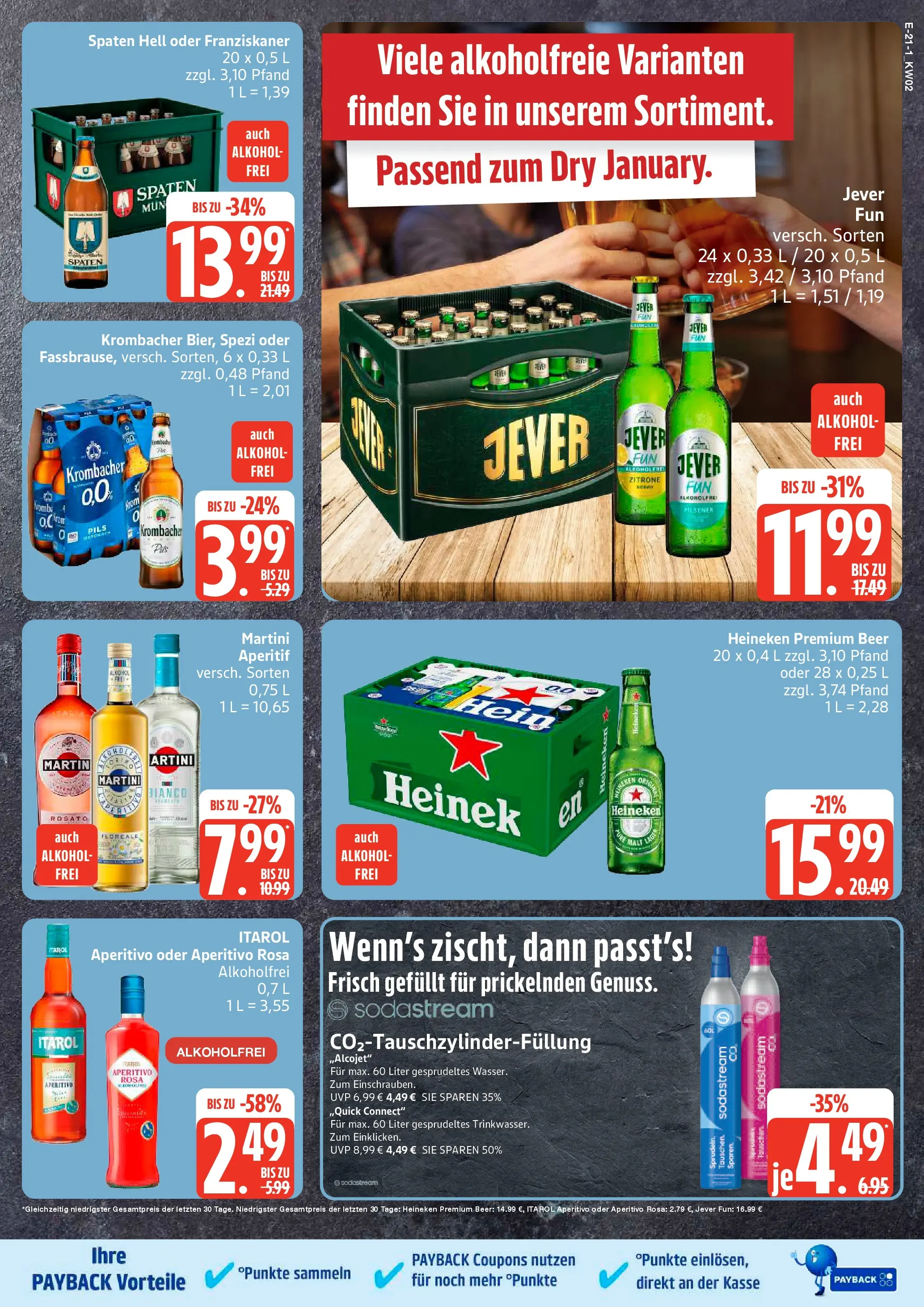 Edeka prospekt Bad Schwartau	 (ab 04.01.2026) » Angebote Online | Seite: 25 | Produkte: Franziskaner, Pils, Zitrone, Fassbrause