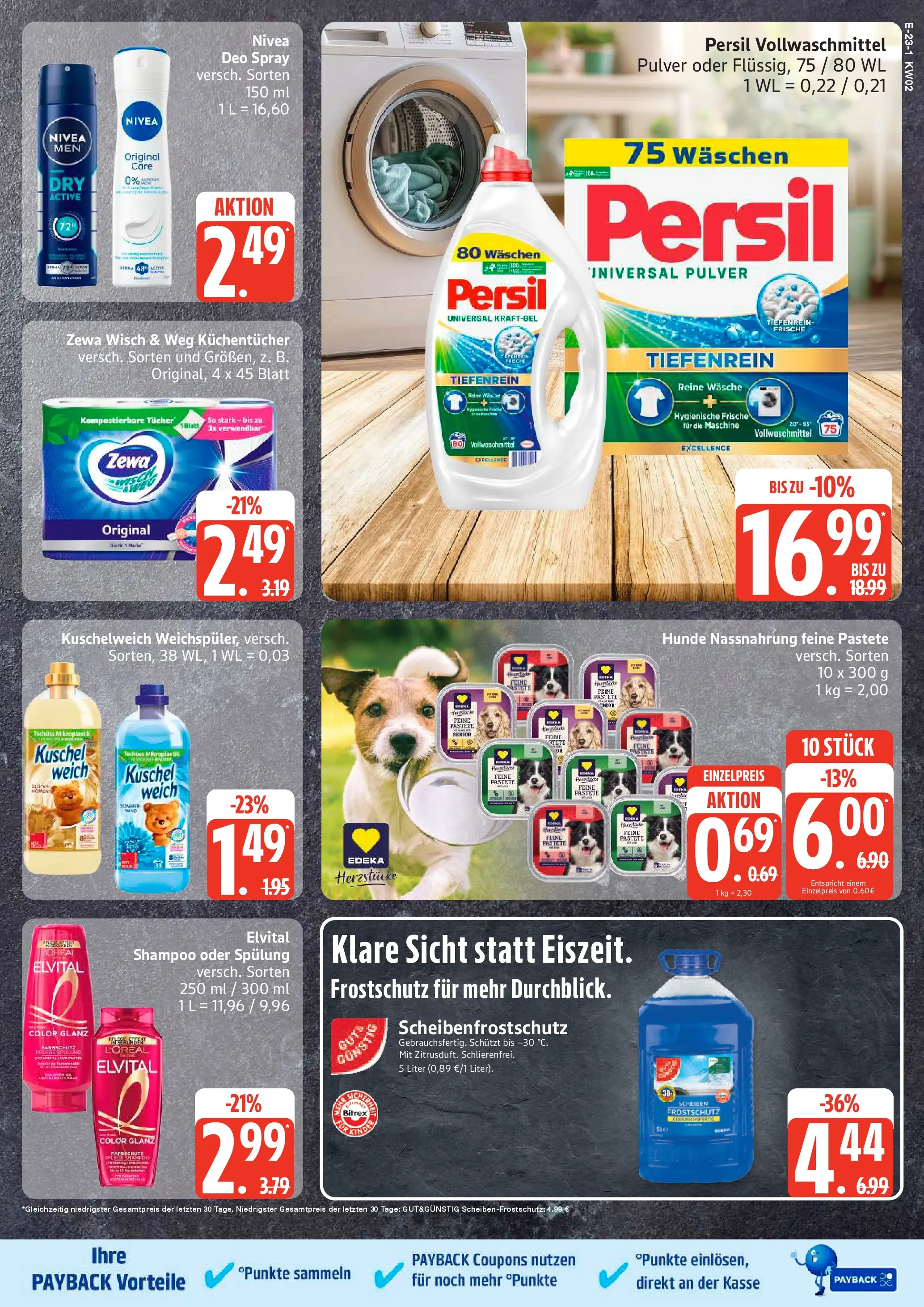 Edeka prospekt Bad Schwartau	 (ab 04.01.2026) » Angebote Online | Seite: 27 | Produkte: Zewa, Shampoo, Deodorant, Persil