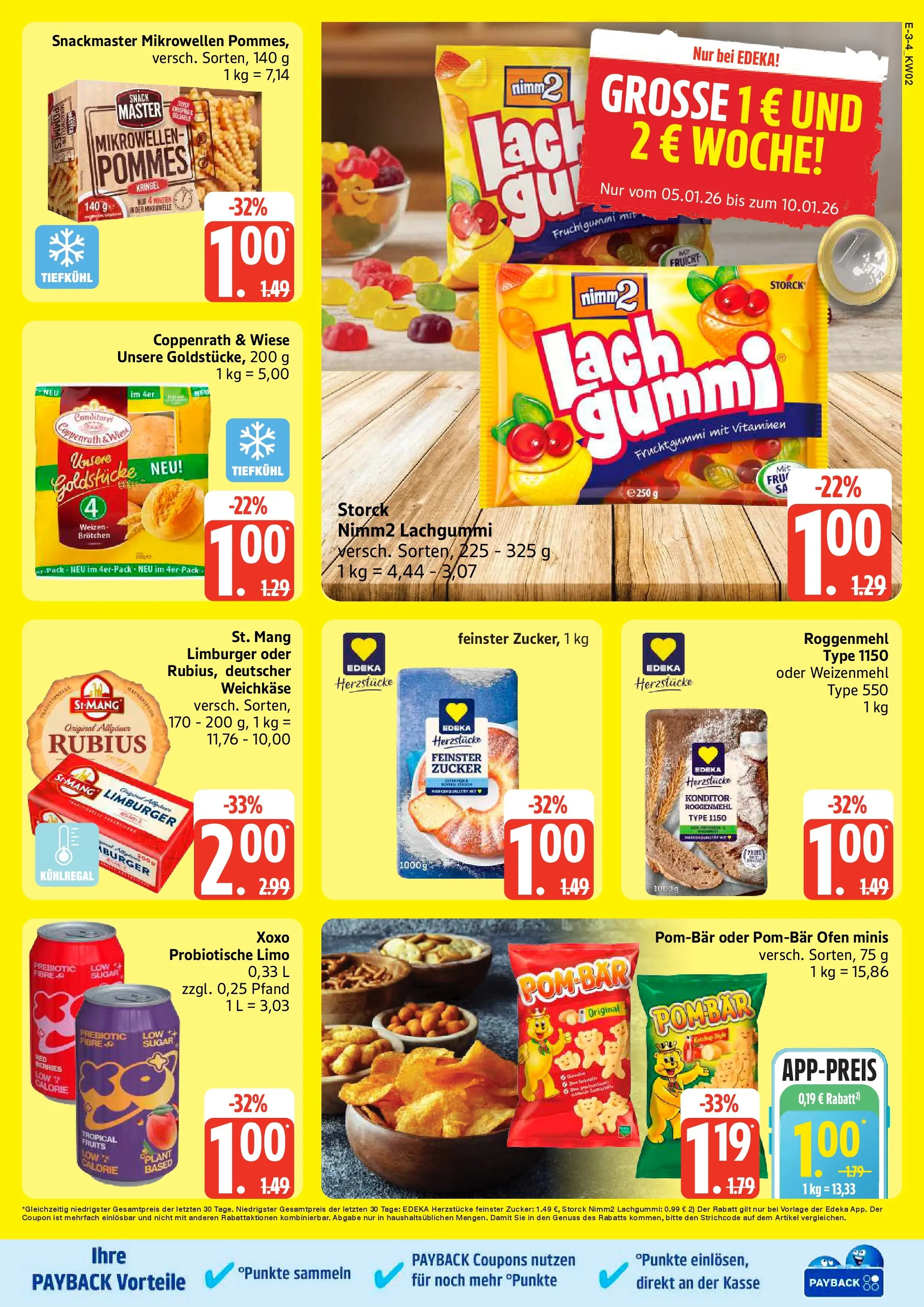 Edeka prospekt Stralsund	 (ab 04.01.2026) » Angebote Online | Seite: 3 | Produkte: Ofen, Mikrowelle, Weizenmehl, Ketchup