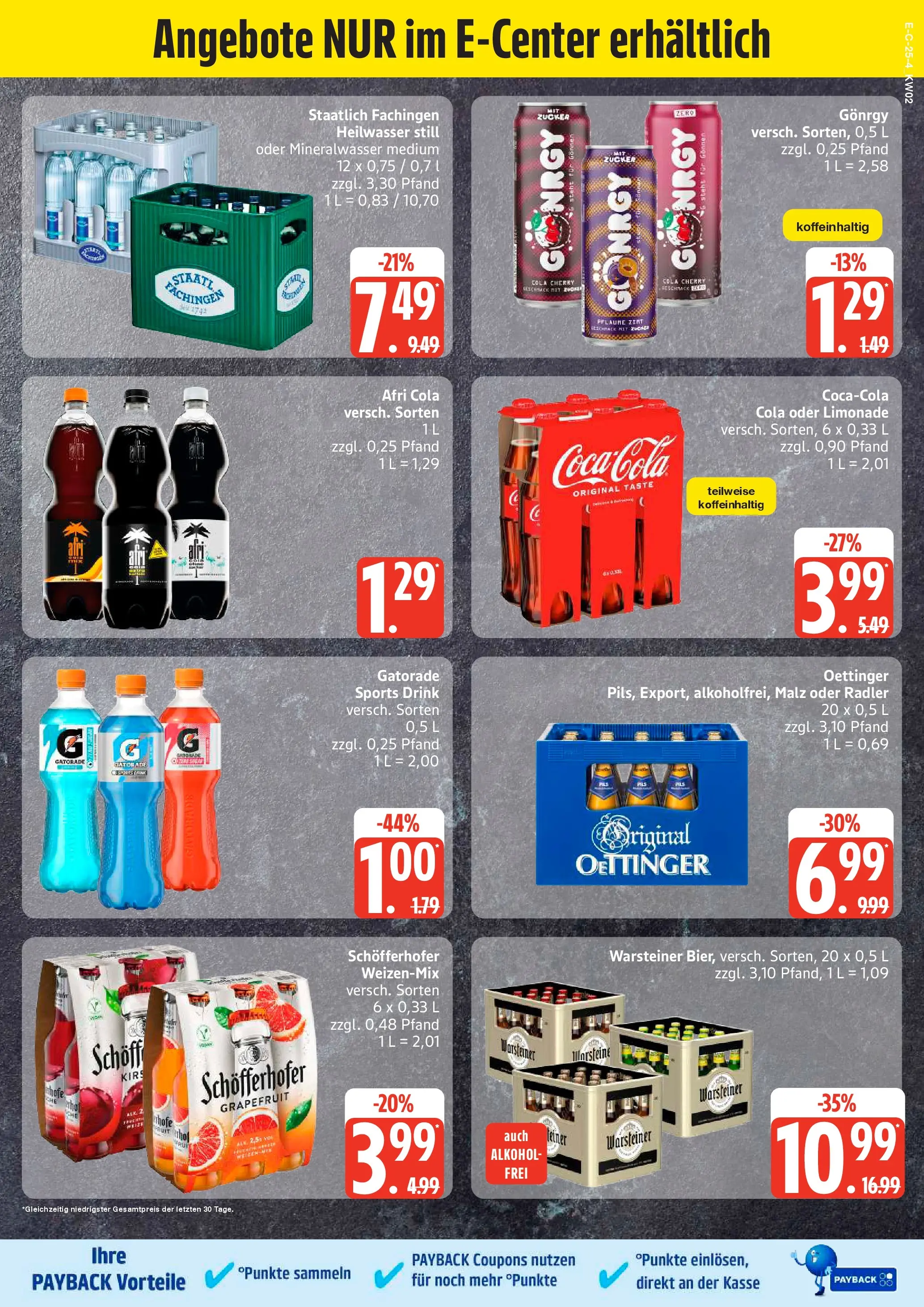 Edeka prospekt Stralsund	 (ab 04.01.2026) » Angebote Online | Seite: 29 | Produkte: Cola, Energy, Limonade, Radler