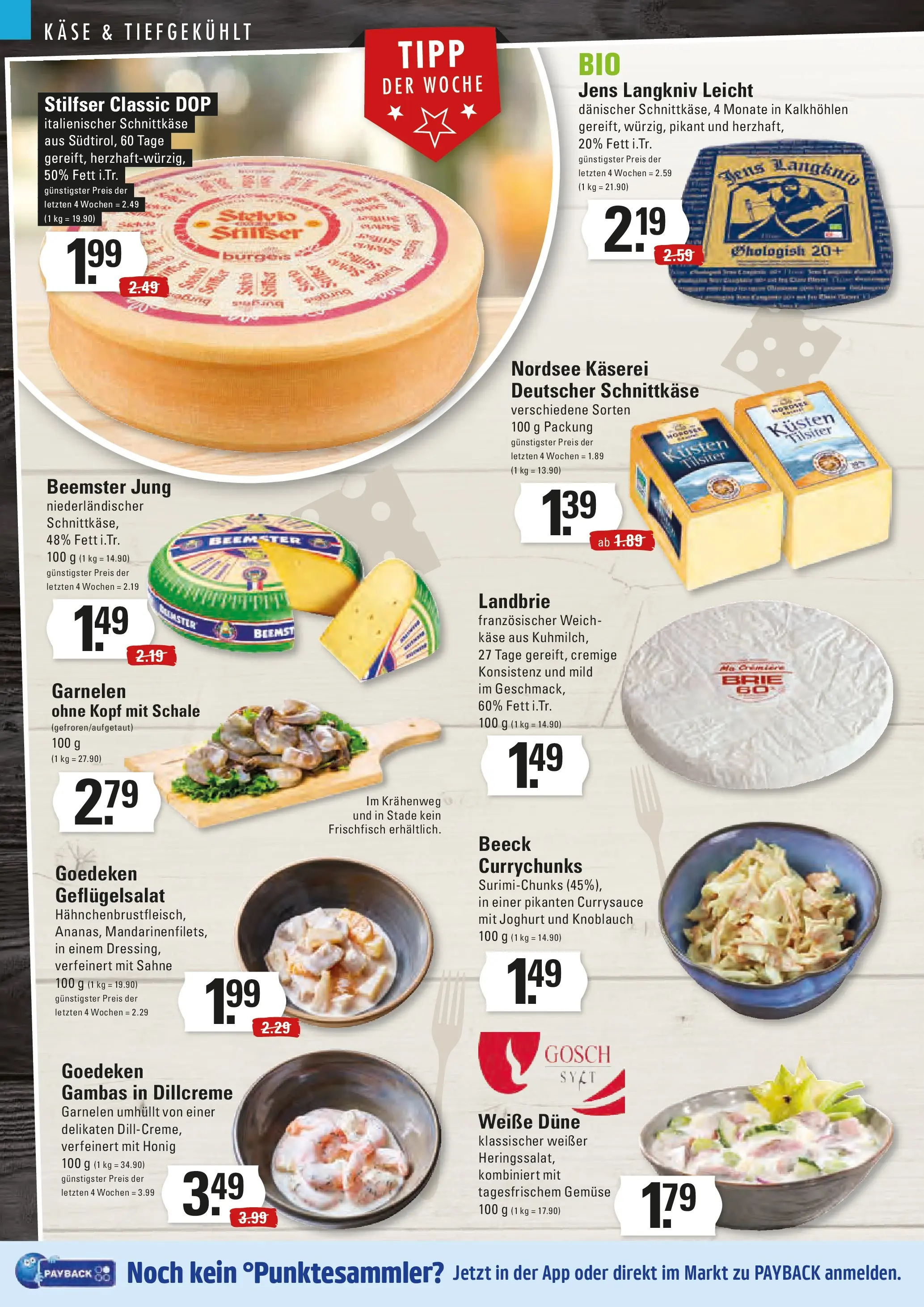 Edeka prospekt Hamburg	 (ab 04.01.2026) » Angebote Online | Seite: 6 | Produkte: Joghurt, Garnelen, Gemüse, Sahne
