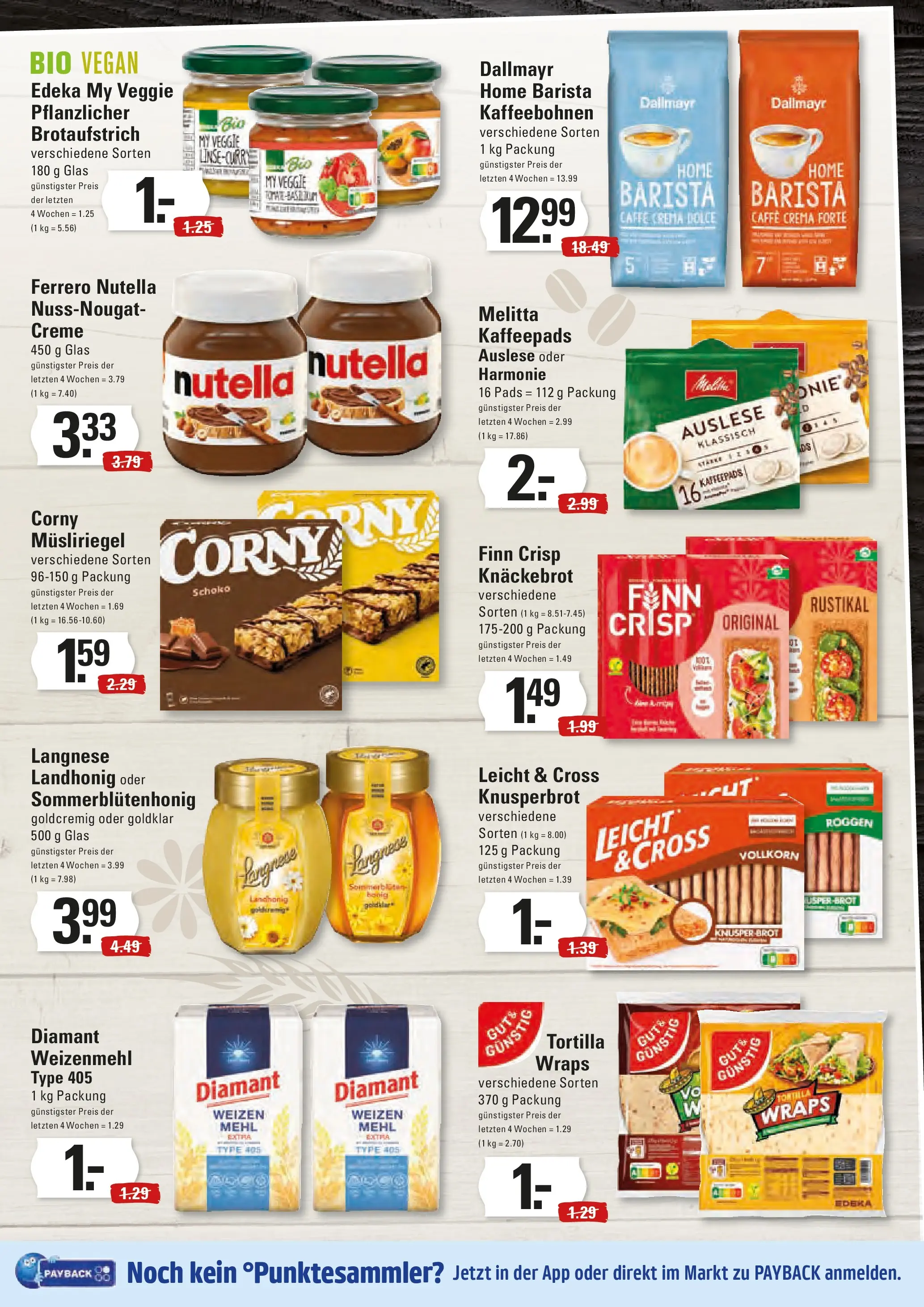 Edeka prospekt Hamburg	 (ab 04.01.2026) » Angebote Online | Seite: 15 | Produkte: Melitta, Langnese, Dallmayr, Brot