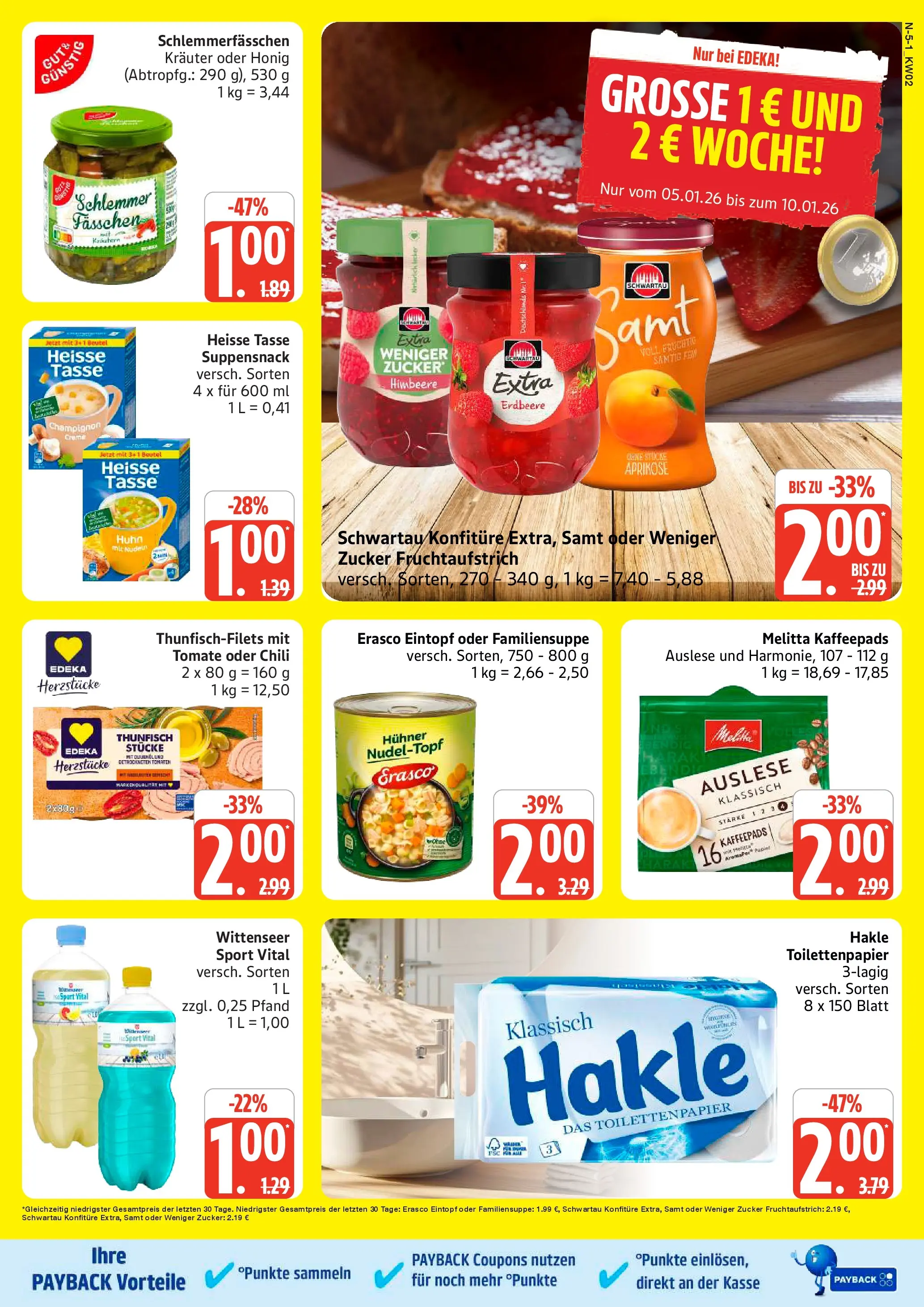 Edeka prospekt Cuxhaven	 (ab 04.01.2026) » Angebote Online | Seite: 5 | Produkte: Tomaten, Zucker, Chili, Erasco