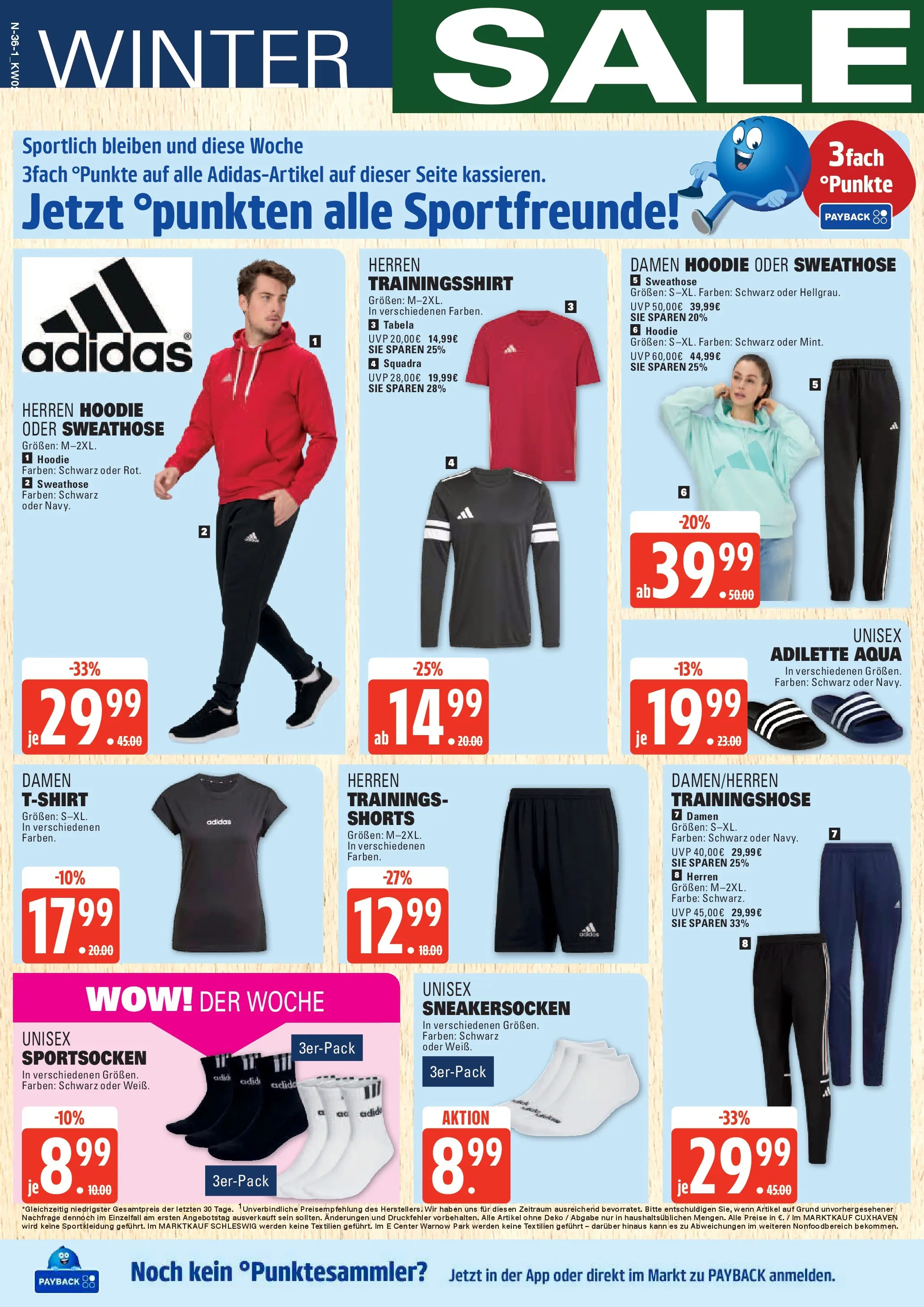 Edeka prospekt Cuxhaven	 (ab 04.01.2026) » Angebote Online | Seite: 36 | Produkte: Sweathose, T-Shirt, Trainingshose, Hoodie