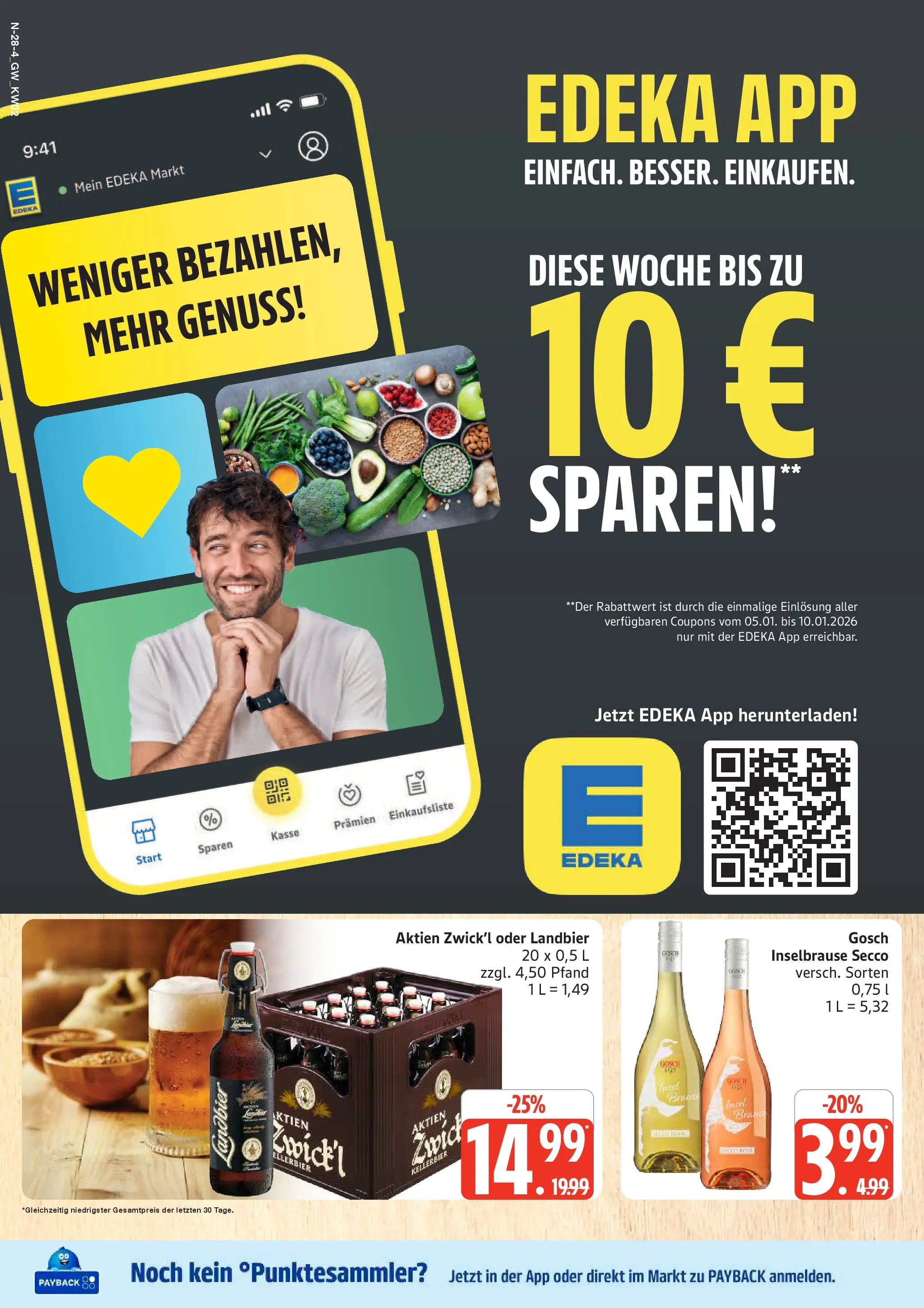 Edeka prospekt Neuenkirchen	 (ab 04.01.2026) » Angebote Online | Seite: 28