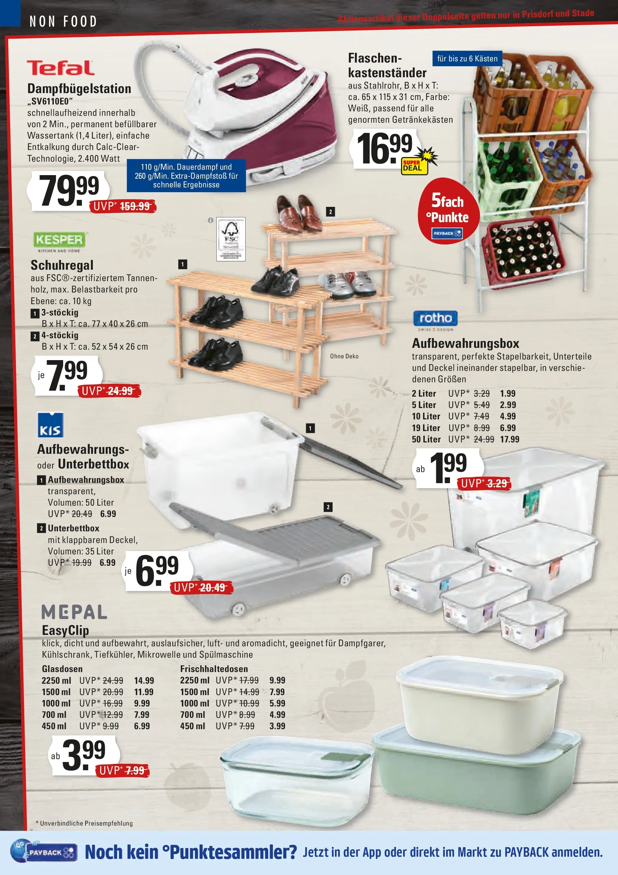 Edeka prospekt Stade	 (ab 04.01.2026) » Angebote Online | Seite: 18 | Produkte: Mikrowelle, Box, Schuhregal