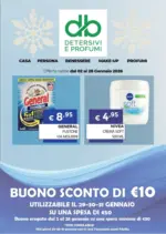 DB detersivi Buono sconto di 10 euro - al 28.01.2026