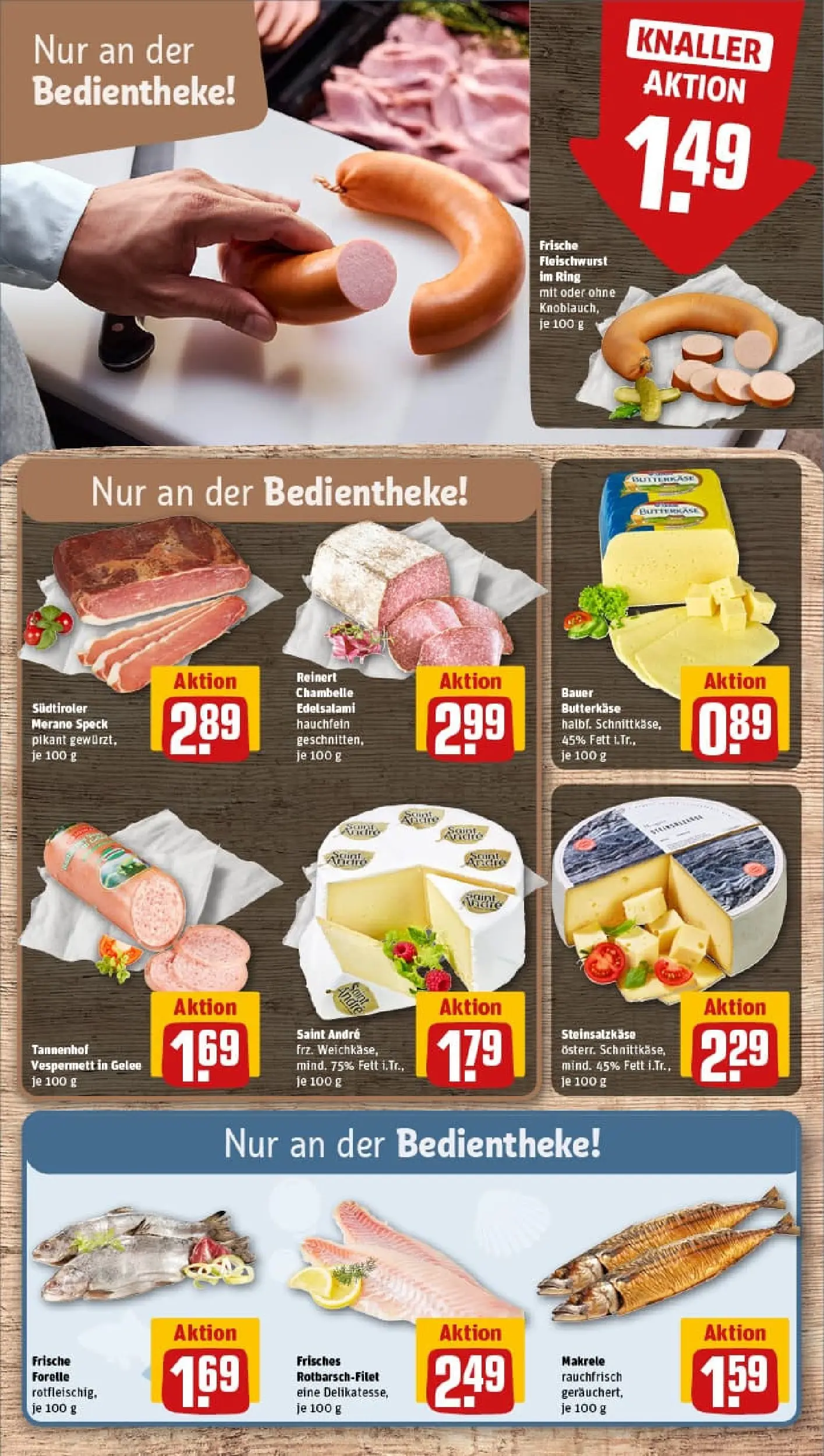 REWE Prospekt ab 04.01.2026 zum Blättern » Angebote | Seite: 9 | Produkte: Salami