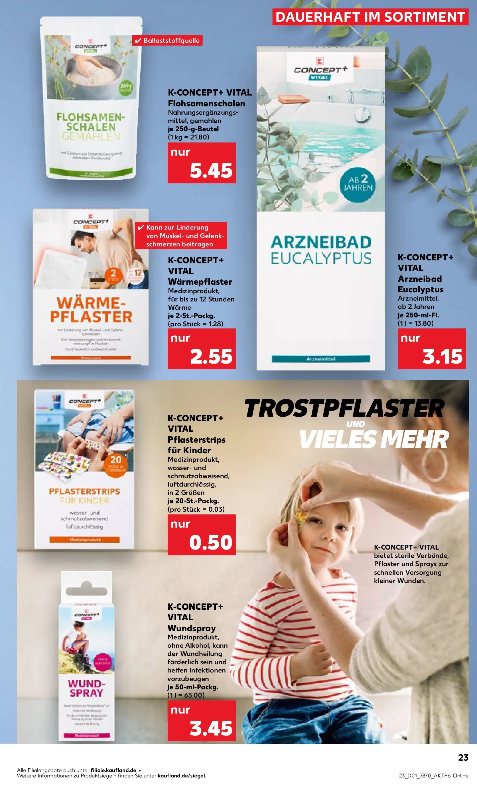 Prospekt Kaufland ab 05.01.2026 » Angebote Online zum Blättern | Seite: 23 | Produkte: Wasser