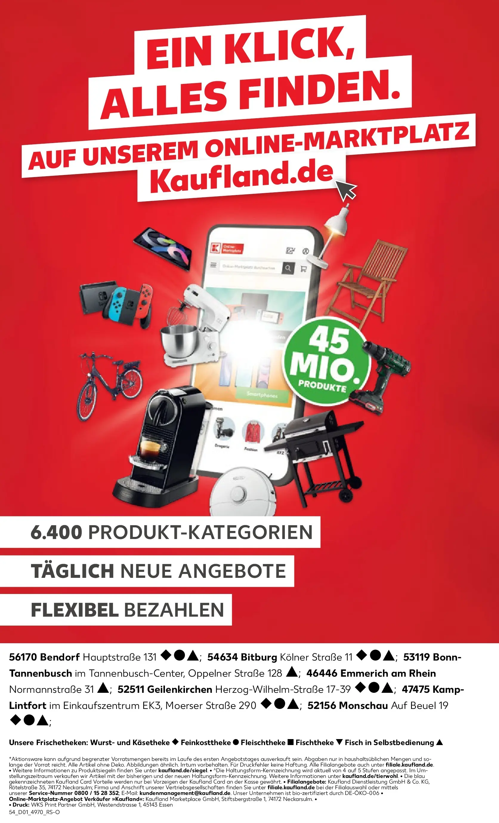 Prospekt Kaufland ab 05.01.2026 » Angebote Online zum Blättern | Seite: 54 | Produkte: Fisch, Wurst