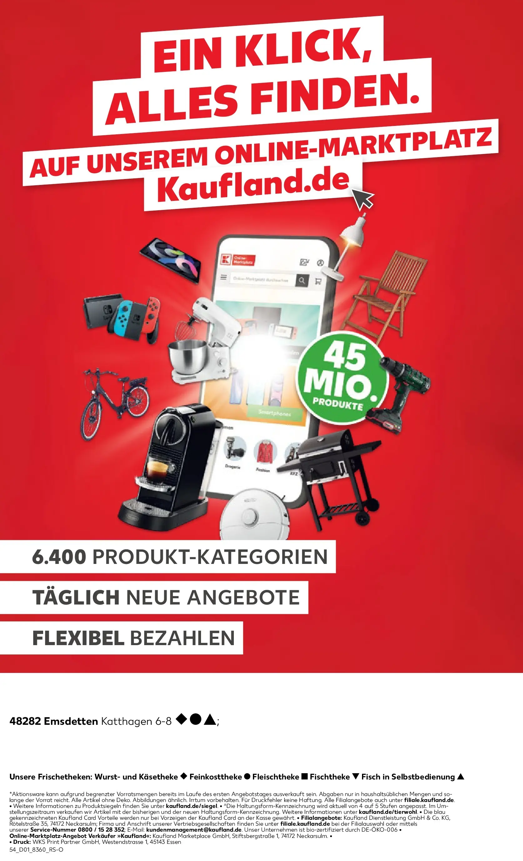 Prospekt Kaufland ab 05.01.2026 » Angebote Online zum Blättern | Seite: 54 | Produkte: Staubsauger, Roboter, Fisch, Smartphone