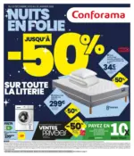Conforama Nuits en folie - au 26.01.2026