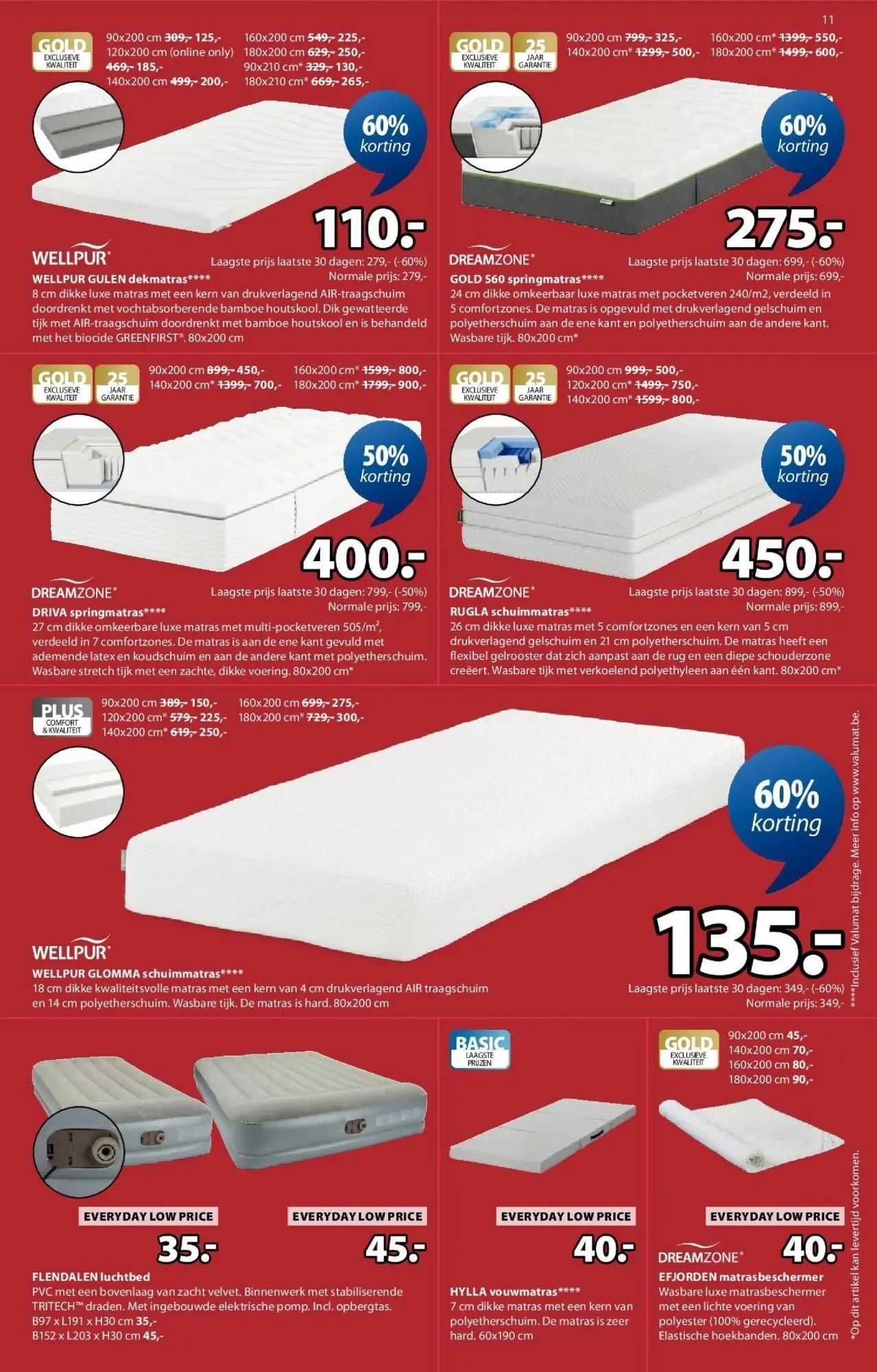 JYSK - JYSK folder tot 31.01.2026 vanaf 02/01/2026 | Pagina: 11 | Producten: Matras, Kan