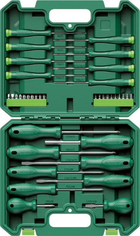 PARKSIDE&reg; Комплект битове и отвертки 37 части