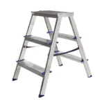 Kaufland хипермаркет Home Practic Метална стълба 3+3 - до 11-01-26