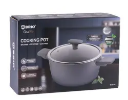 BRIO Tенджера CeraMio &Oslash;22 х 9 см