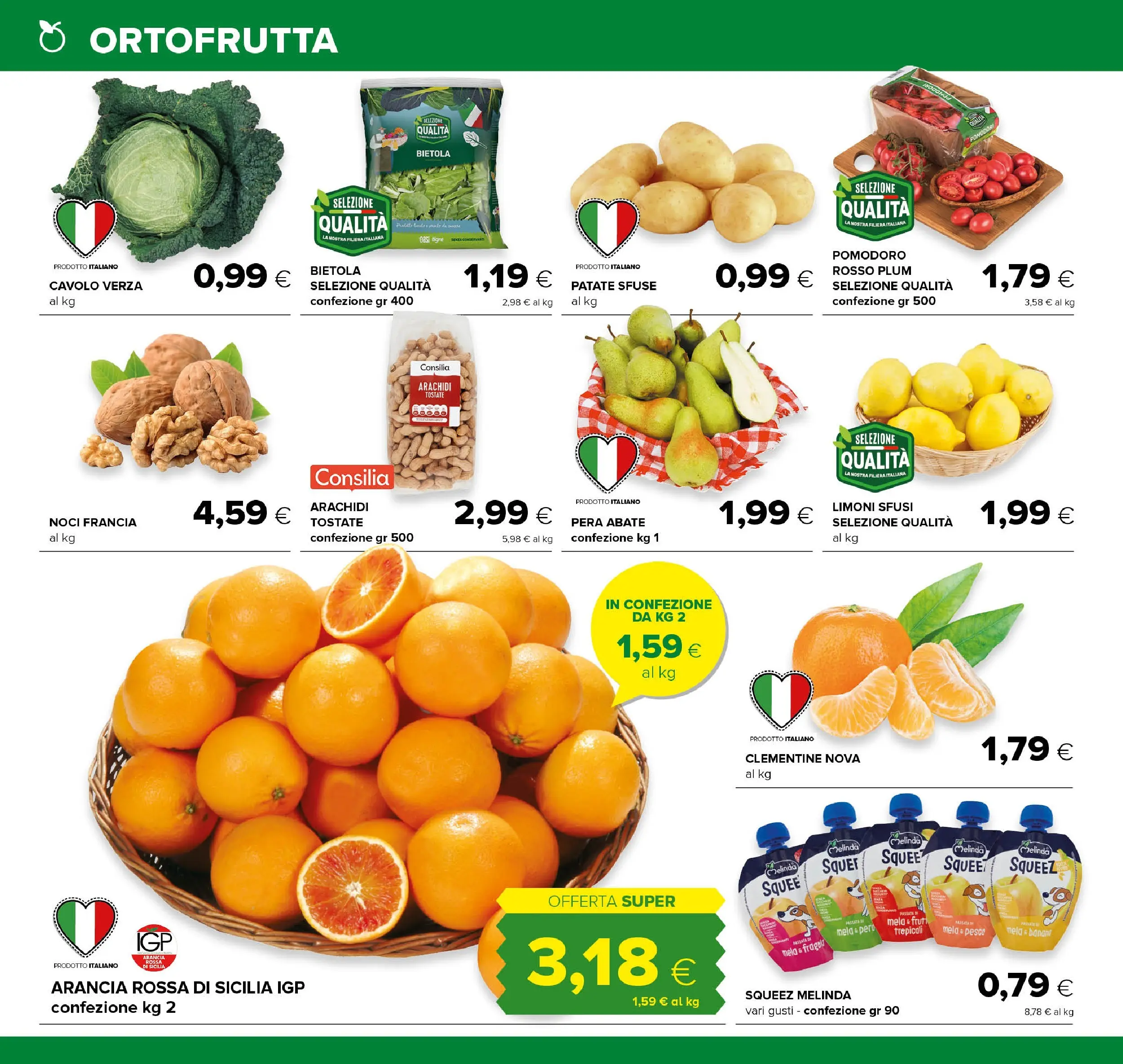 Nuovo Volantino Oasi	 dal 03/01/2026 > offerte anteprima 🛍️ | Pagina: 2 | Prodotti: Pesca, Noci, Cavolo, Arancia