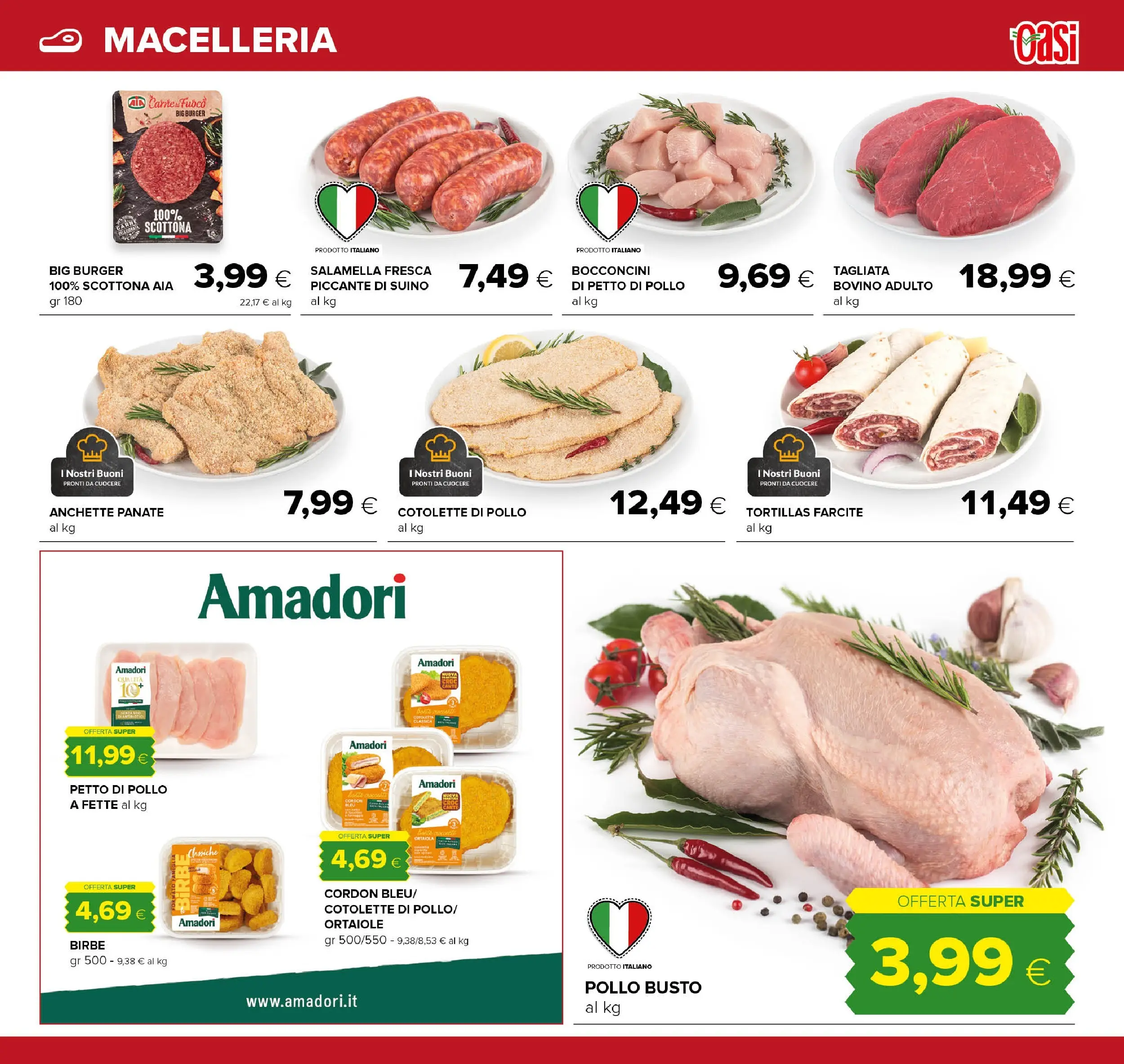 Nuovo Volantino Oasi	 dal 03/01/2026 > offerte anteprima 🛍️ | Pagina: 3 | Prodotti: Bovino, Salamella, Pollo, Suino