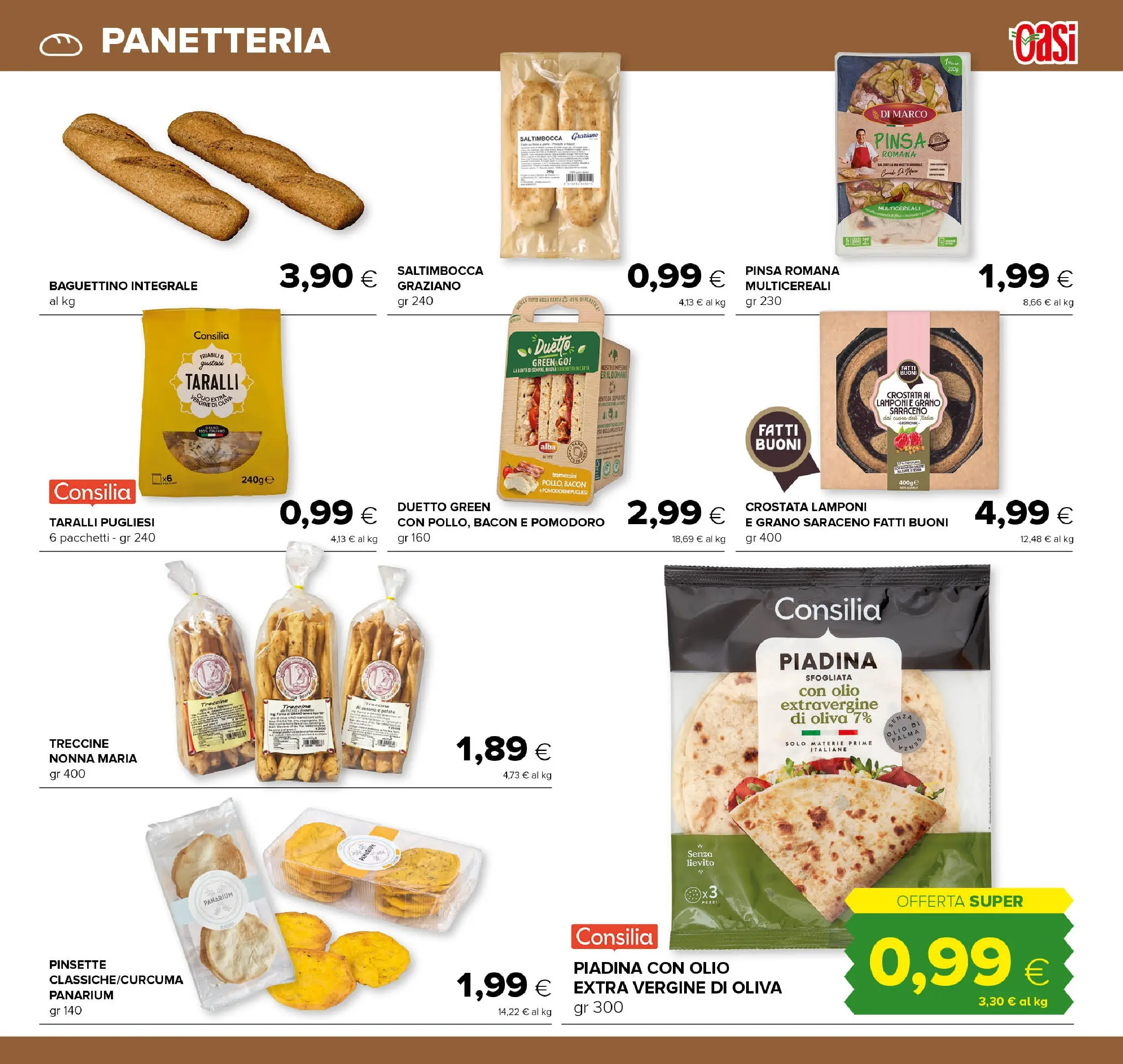 Nuovo Volantino Oasi	 dal 03/01/2026 > offerte anteprima 🛍️ | Pagina: 5 | Prodotti: Lamponi, Pomodoro, Olio, Taralli