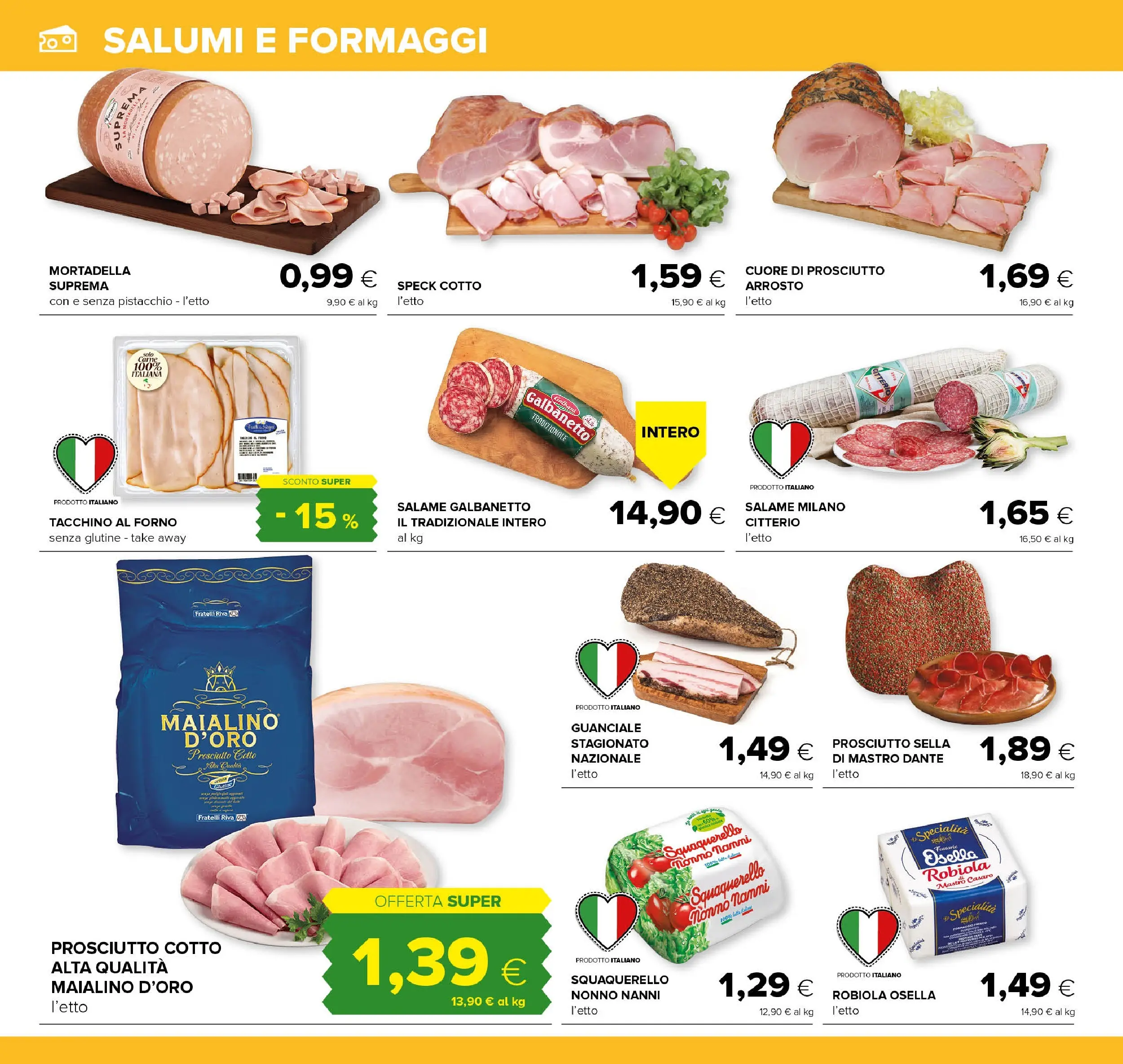 Nuovo Volantino Oasi	 dal 03/01/2026 > offerte anteprima 🛍️ | Pagina: 6 | Prodotti: Arrosto, Prosciutto, Mortadella, Forno