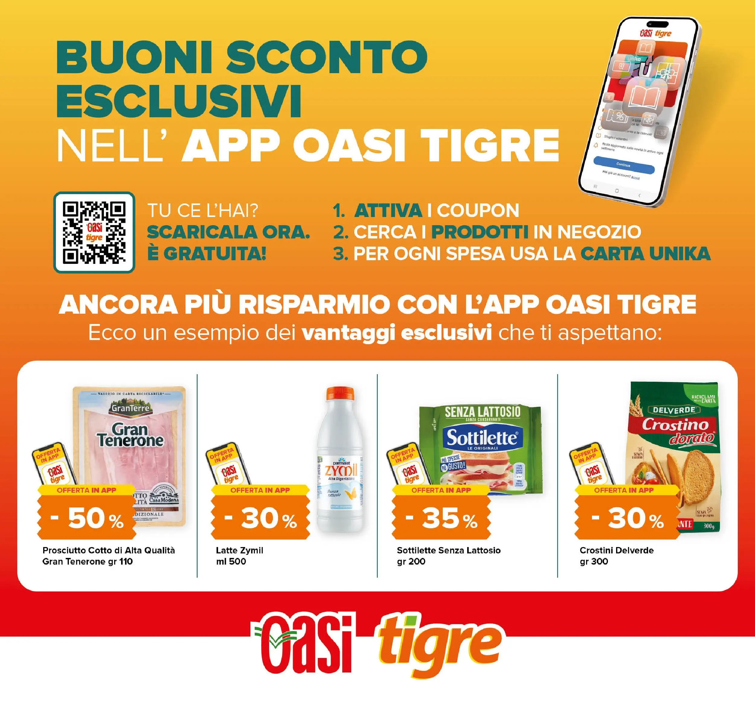 Nuovo Volantino Oasi	 dal 03/01/2026 > offerte anteprima 🛍️ | Pagina: 10 | Prodotti: Tè, Latte, Prosciutto, Crostini