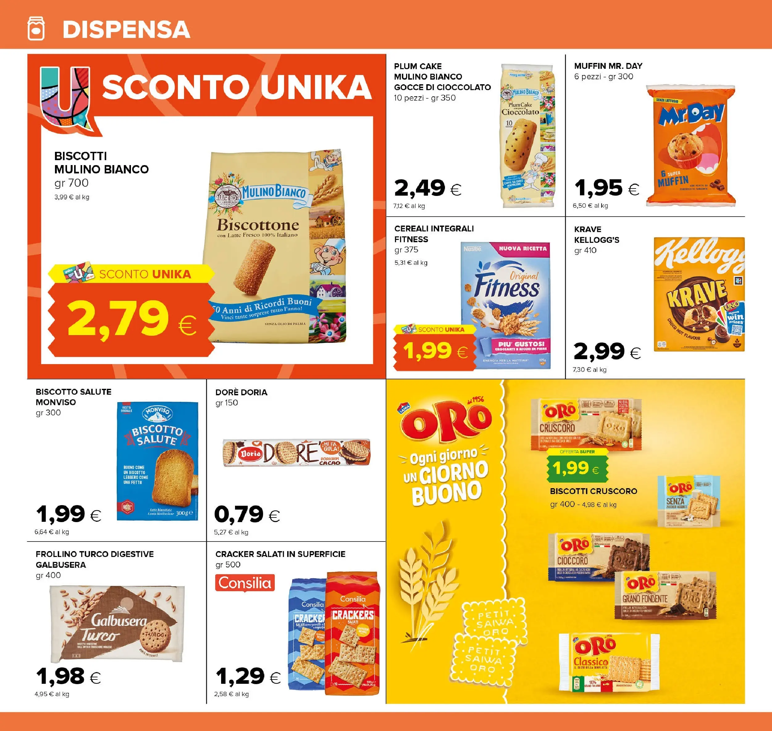 Nuovo Volantino Oasi	 dal 03/01/2026 > offerte anteprima 🛍️ | Pagina: 14 | Prodotti: Cioccolato, Cereali, Crackers, Cacao