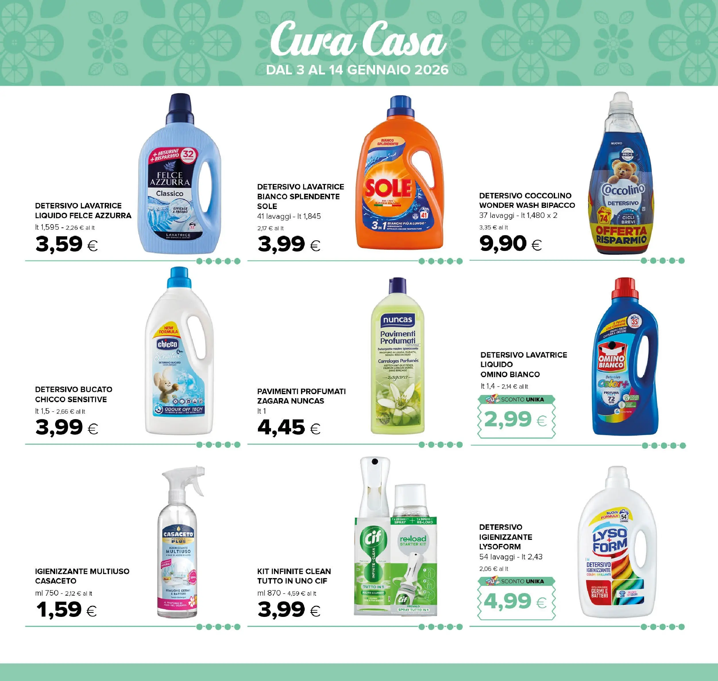 Nuovo Volantino Oasi	 dal 03/01/2026 > offerte anteprima 🛍️ | Pagina: 21 | Prodotti: Lavatrice, Profumo