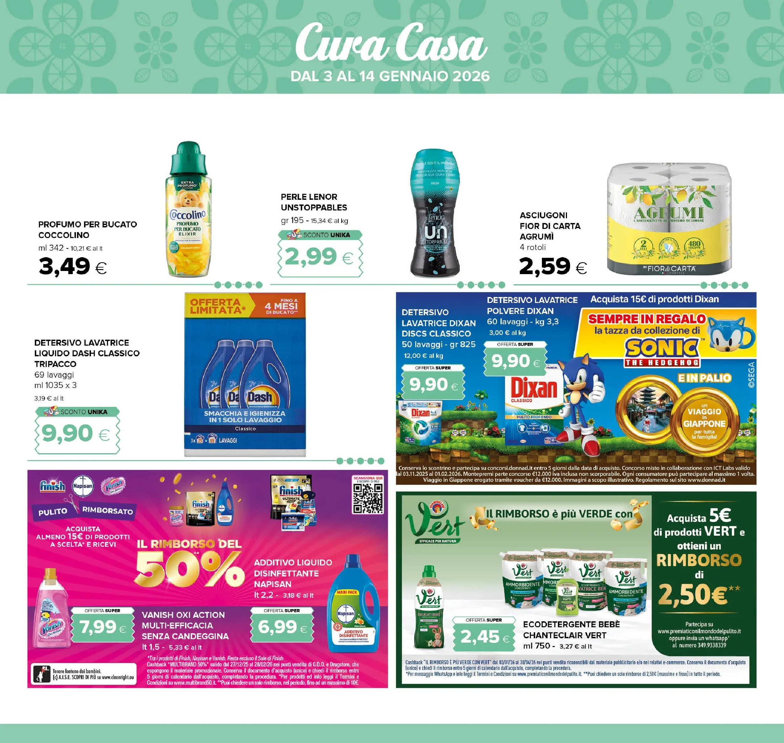 Nuovo Volantino Oasi	 dal 03/01/2026 > offerte anteprima 🛍️ | Pagina: 22 | Prodotti: Sale, Data, The, Profumo