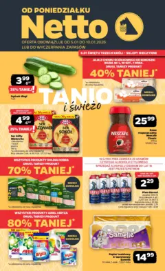 Pogląd oferty "Netto gazetka - Spożywcza" - ważna od 05.01.2026
