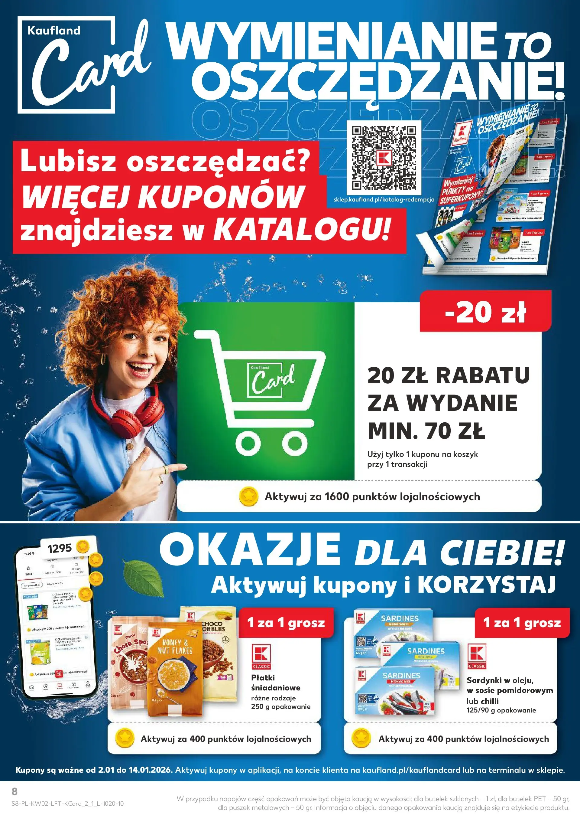 Kaufland gazetka od 08.01.2026 - od jutra PDF | Strona: 8 | Produkty: Płatki