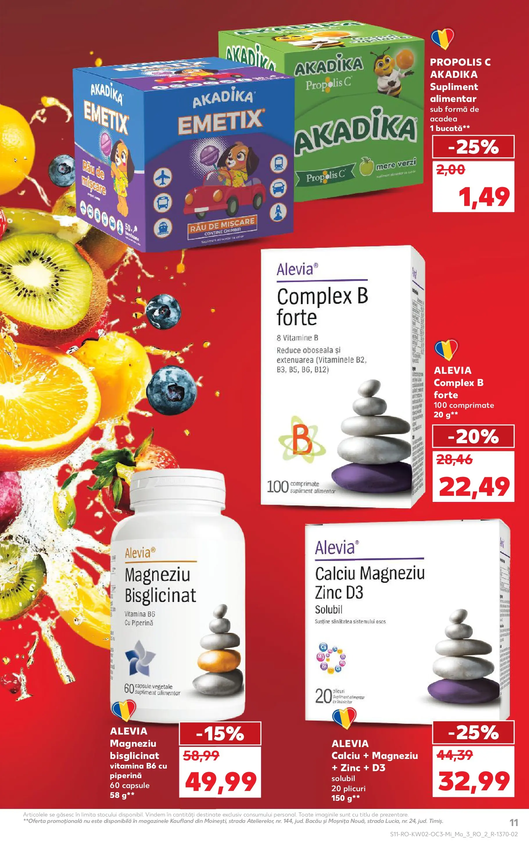 Catalog Kaufland - Slatina 07.01.2026 - Revista si Oferta | Pagină: 11 | Produse: Mere, Propolis