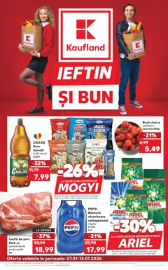 Ofertele Kaufland valabile de la 07.01.2026