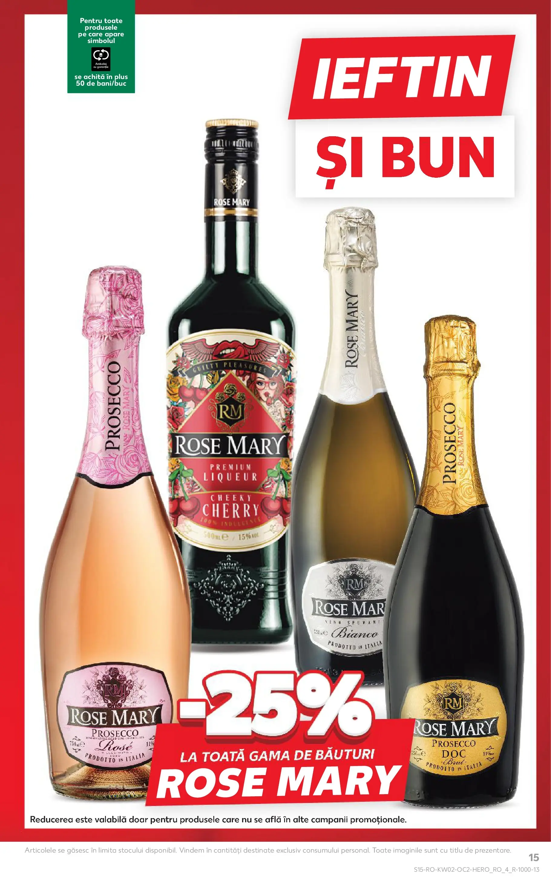 Catalog Kaufland - Miercurea Ciuc 07.01.2026 || Revista si Oferte | Pagină: 15 | Produse: Prosecco Catalog Kaufland - Miercurea Ciuc 07.01.2026 - Revista si Oferta | Pagină: 15 | Produse: Prosecco
