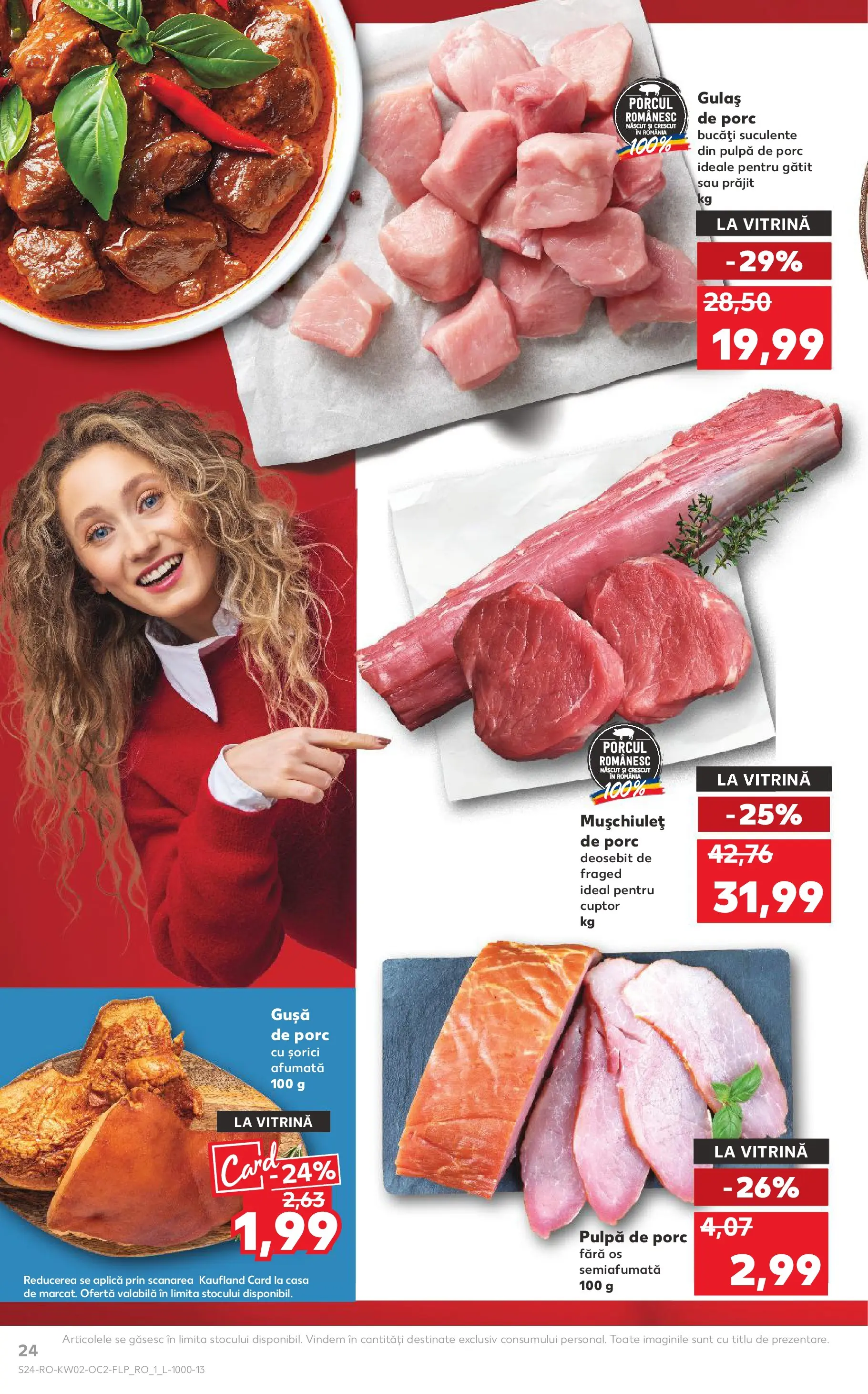 Catalog Kaufland - Domnesti 07.01.2026 - Revista si Oferta | Pagină: 24 | Produse: Cuptor, Vitrină, Gulaș
