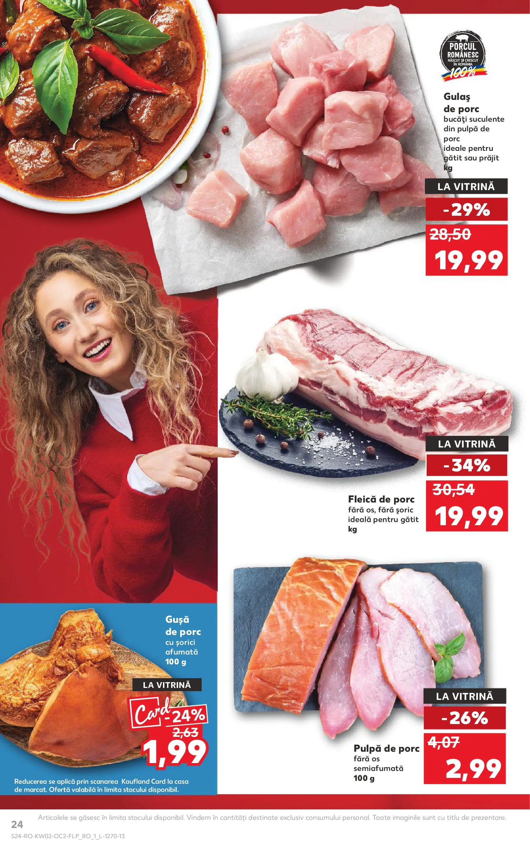 Catalog Kaufland - Miercurea Ciuc 07.01.2026 || Revista si Oferte | Pagină: 24 | Produse: Vitrină, Gulaș, Fleică Catalog Kaufland - Miercurea Ciuc 07.01.2026 - Revista si Oferta | Pagină: 24 | Produse: Vitrină, Gulaș, Fleică