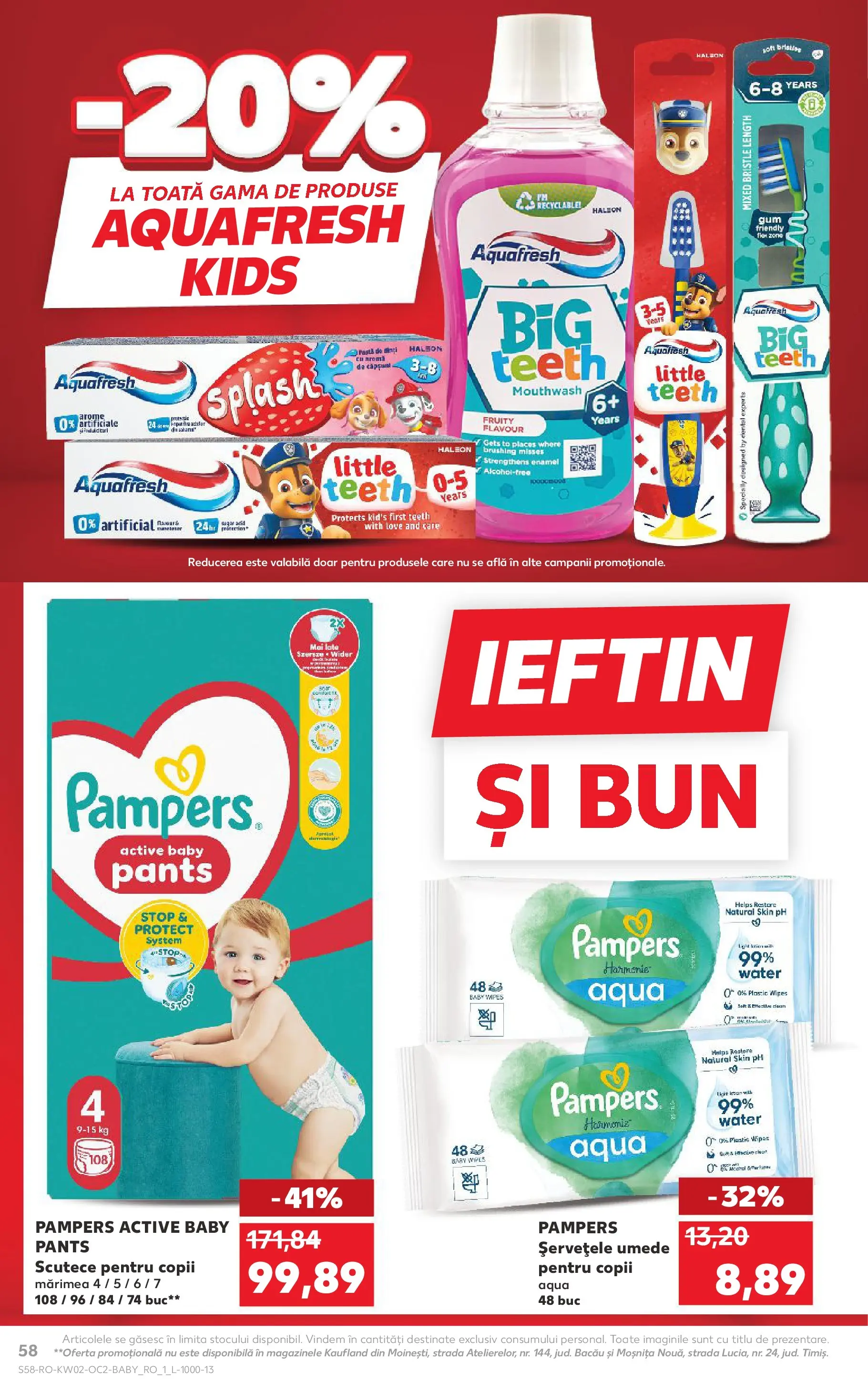 Catalog Kaufland - Miercurea Ciuc 07.01.2026 || Revista si Oferte | Pagină: 58 | Produse: Pirinç gevreği, Căpșuni, Șervețele umede, Scutece Catalog Kaufland - Miercurea Ciuc 07.01.2026 - Revista si Oferta | Pagină: 58 | Produse: Pirinç gevreği, Căpșuni, Șervețele umede, Scutece
