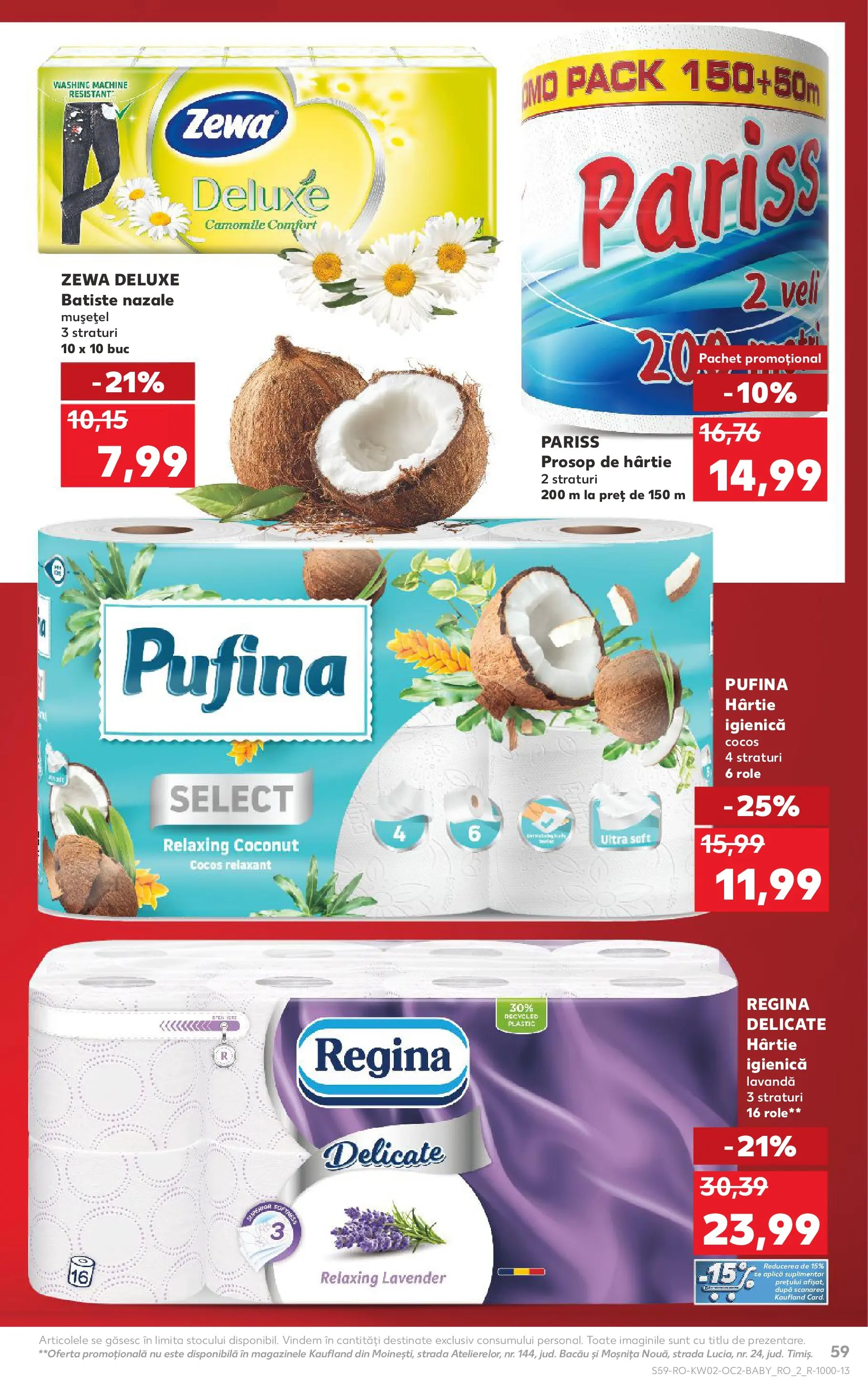 Catalog Kaufland - Domnesti 07.01.2026 - Revista si Oferta | Pagină: 59 | Produse: Role, Mere