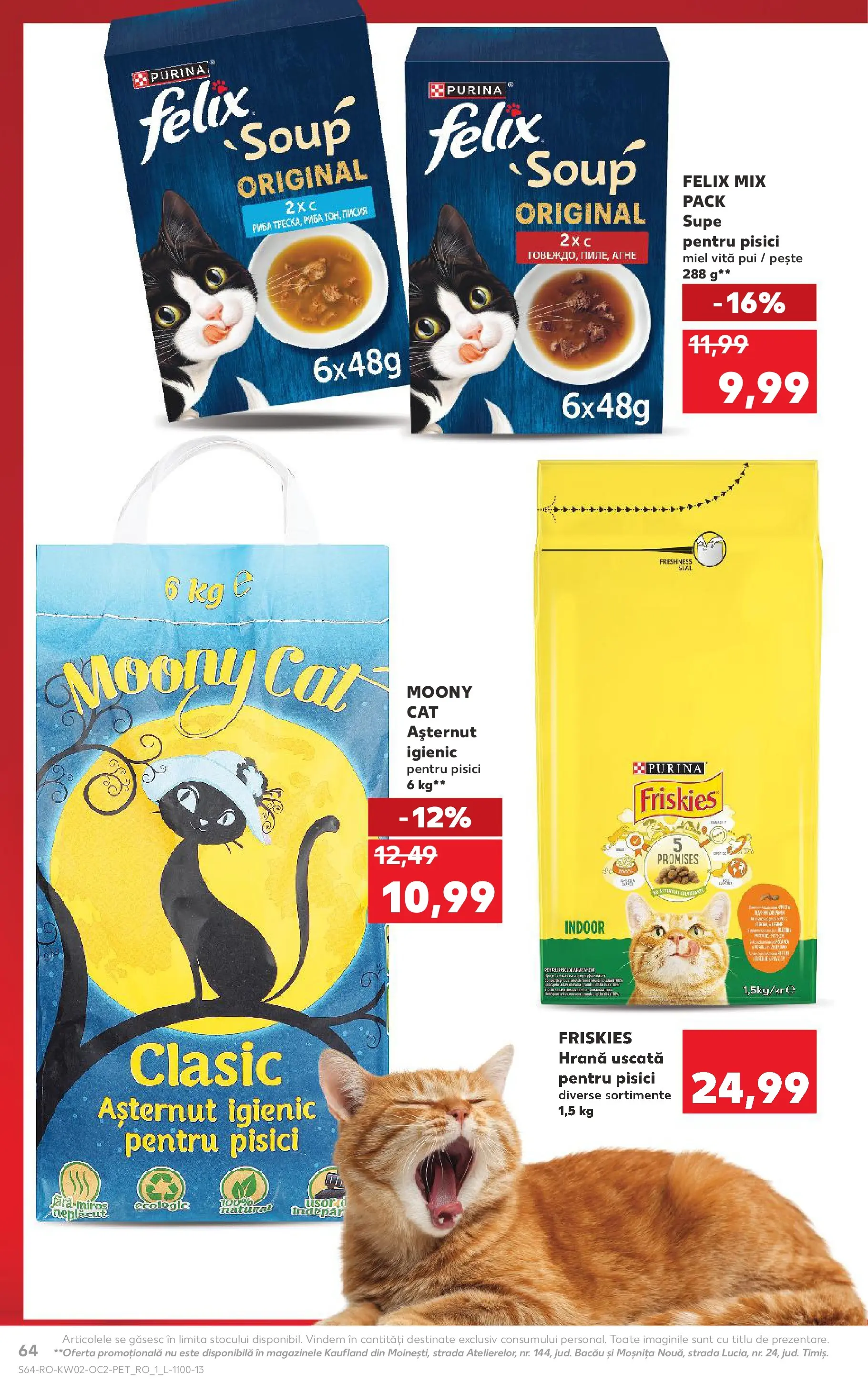 Catalog Kaufland - Miercurea Ciuc 07.01.2026 || Revista si Oferte | Pagină: 64 | Produse: Hacıyatmaz Kedi Oyuncağı, Pește Catalog Kaufland - Miercurea Ciuc 07.01.2026 - Revista si Oferta | Pagină: 64 | Produse: Hacıyatmaz Kedi Oyuncağı, Pește