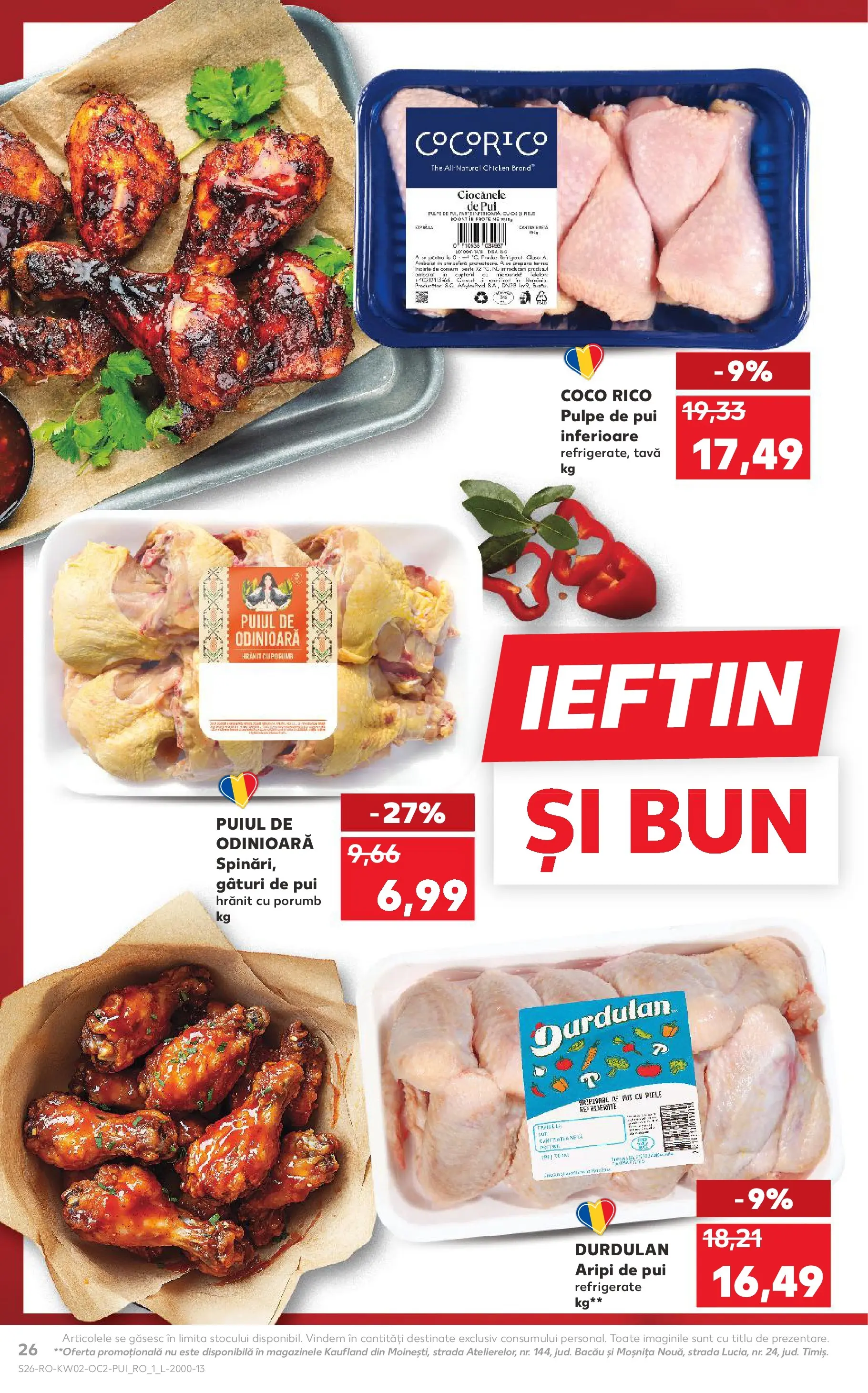 Catalog Kaufland - Bârlad 07.01.2026 - Revista si Oferta | Pagină: 26 | Produse: Hacıyatmaz Kedi Oyuncağı, Porumb