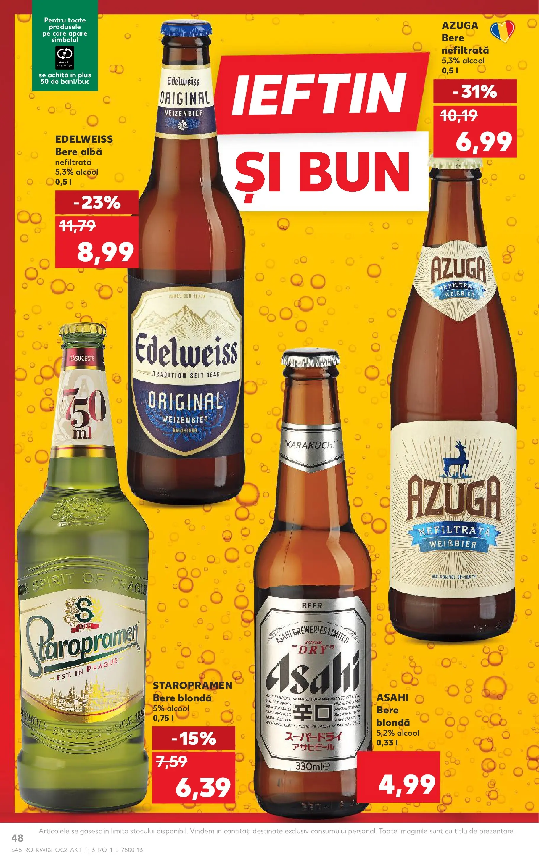 Catalog Kaufland - Viseu de Sus 07.01.2026 || Revista si Oferte | Pagină: 48 | Produse: Pomelo, Bere Catalog Kaufland - Viseu de Sus 07.01.2026 - Revista si Oferta | Pagină: 48 | Produse: Pomelo, Bere
