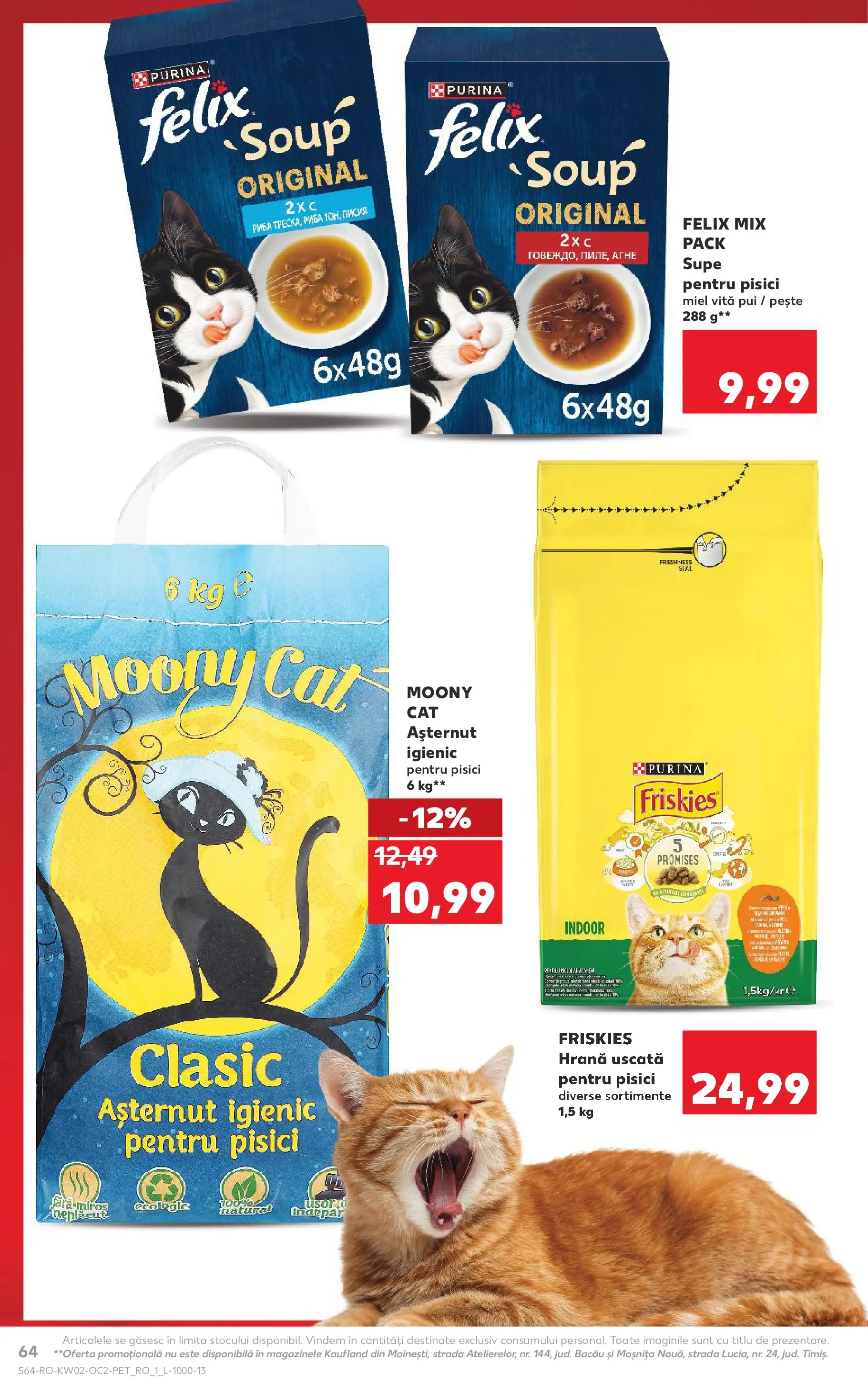 Catalog Kaufland - Domnesti 07.01.2026 - Revista si Oferta | Pagină: 64 | Produse: Hacıyatmaz Kedi Oyuncağı, Pește