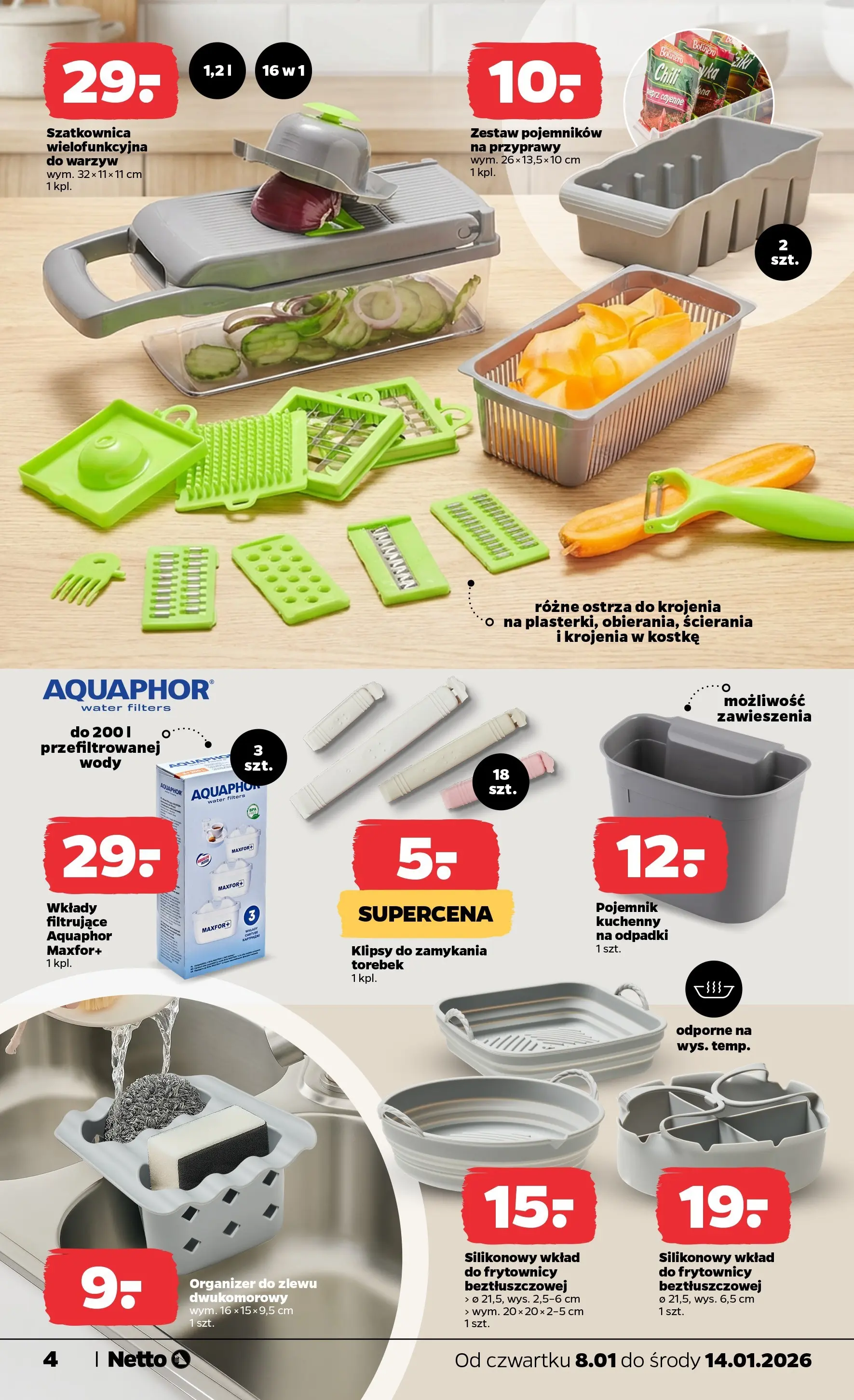 Netto gazetka - Spożywcza od 08.01.2026 - Aktualne promocje | Strona: 24 | Produkty: Chili, Przyprawy