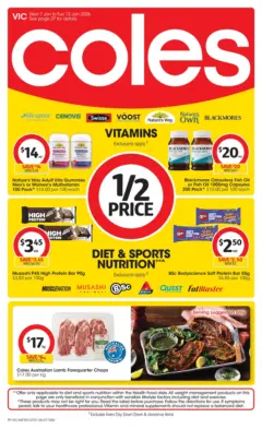 Preview of Coles Catalogue VIC - valid from 07.01.2026