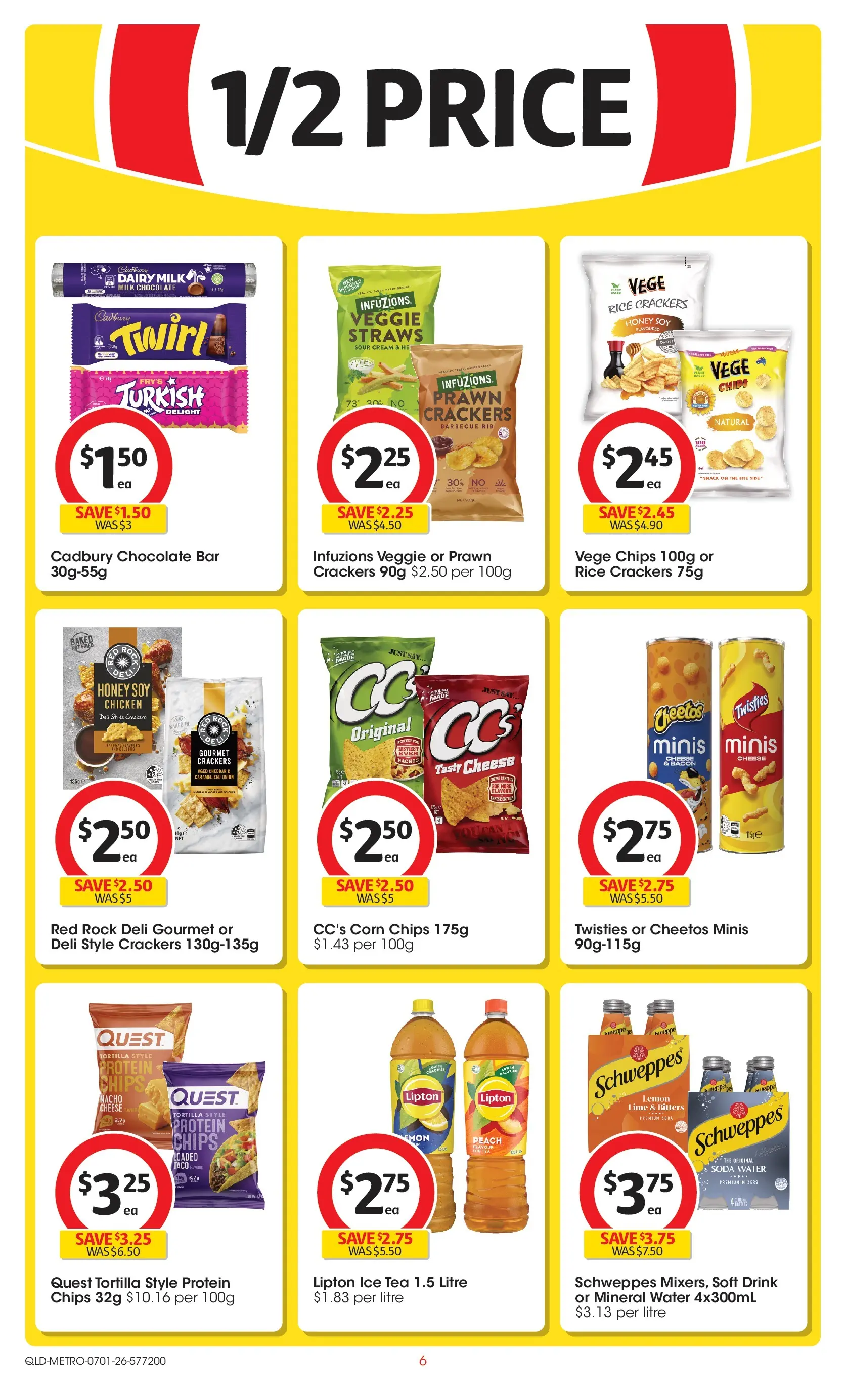 ﻿Coles catalogue valid from 13/01/2026 > Online Australia | Page: 6 | Products: Milk, Cheese, Tea, Lemon
