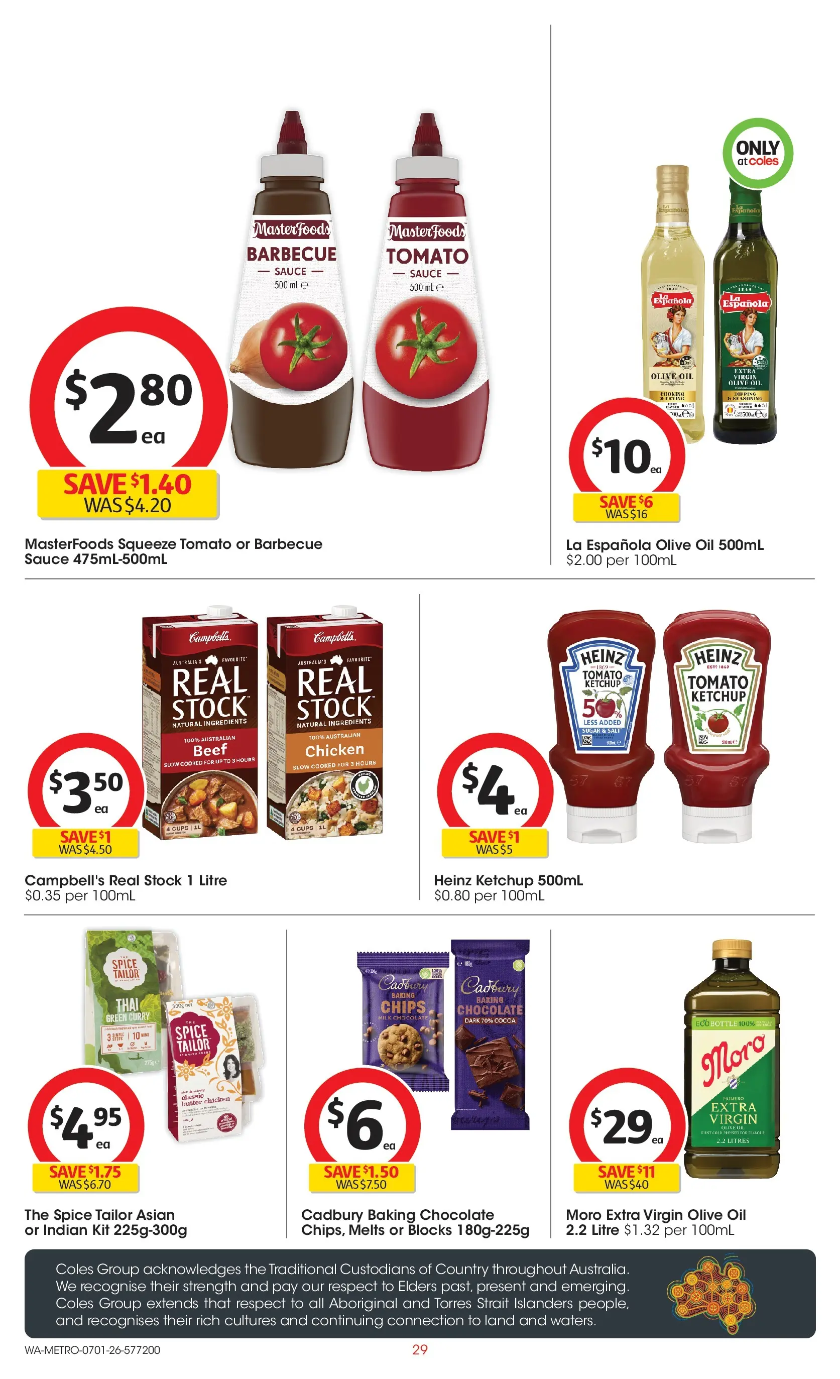 ﻿Coles catalogue valid from 07/01/2026 > Online Australia | Page: 29 | Products: Cocoa, Milk, Butter, Chips
