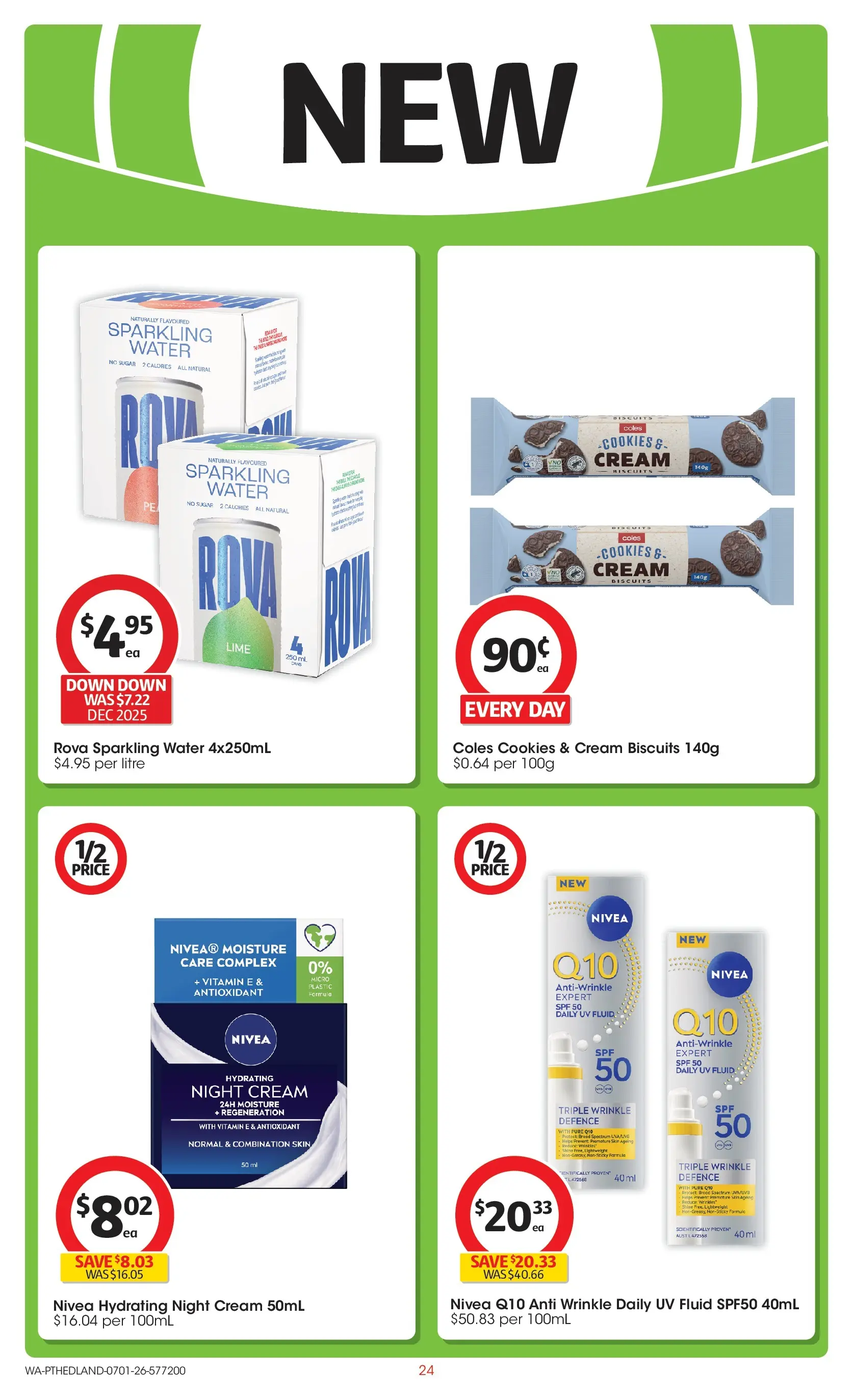 ﻿Coles catalogue valid from 07/01/2026 > Online Australia | Page: 24 | Products: Bacon, Ham, Prawns, Sauce