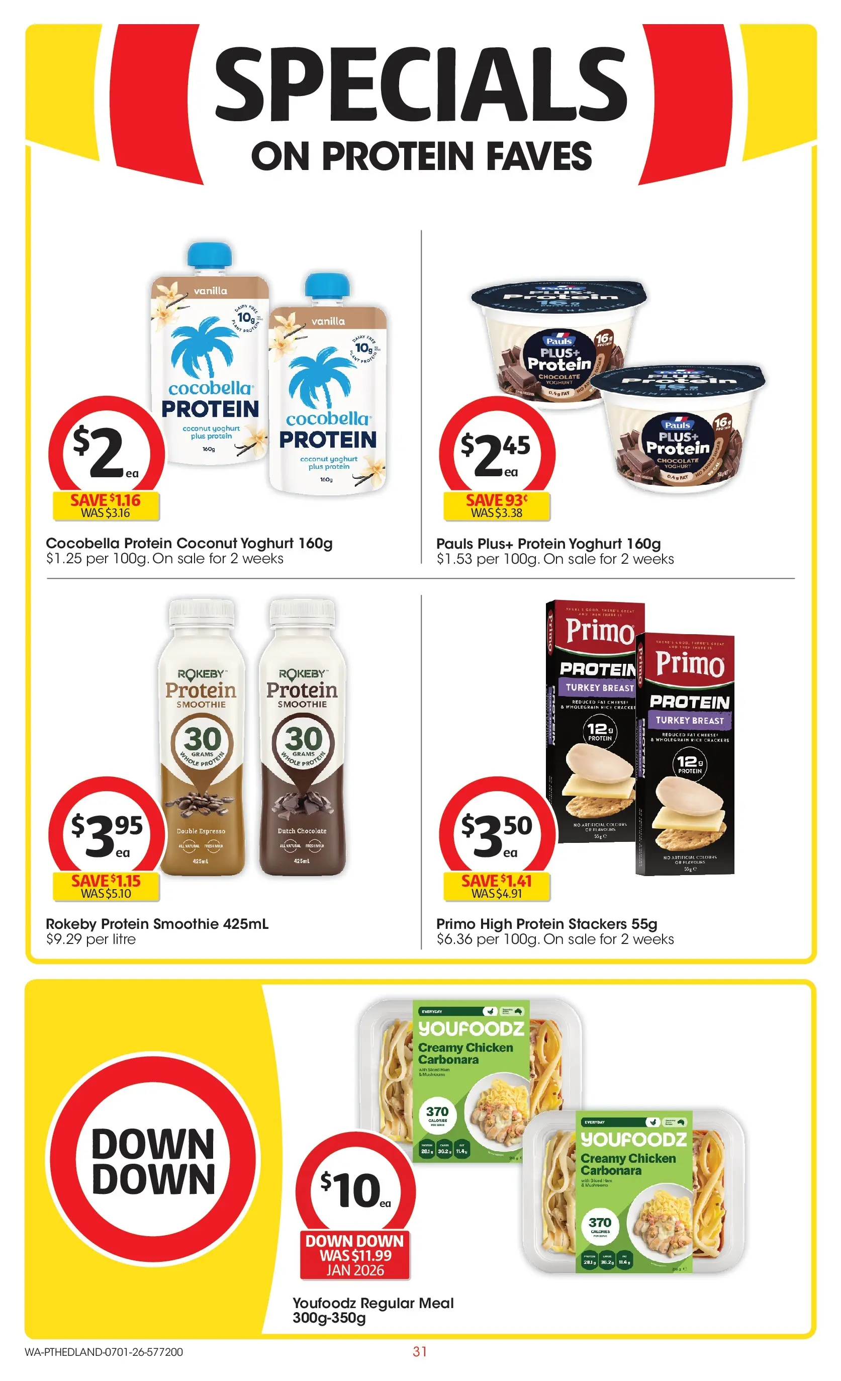 ﻿Coles catalogue valid from 07/01/2026 > Online Australia | Page: 31 | Products: Butter, Tomatoes, Sugar, Foundation