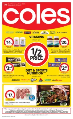 Preview of Coles Catalogue TAS - valid from 07.01.2026