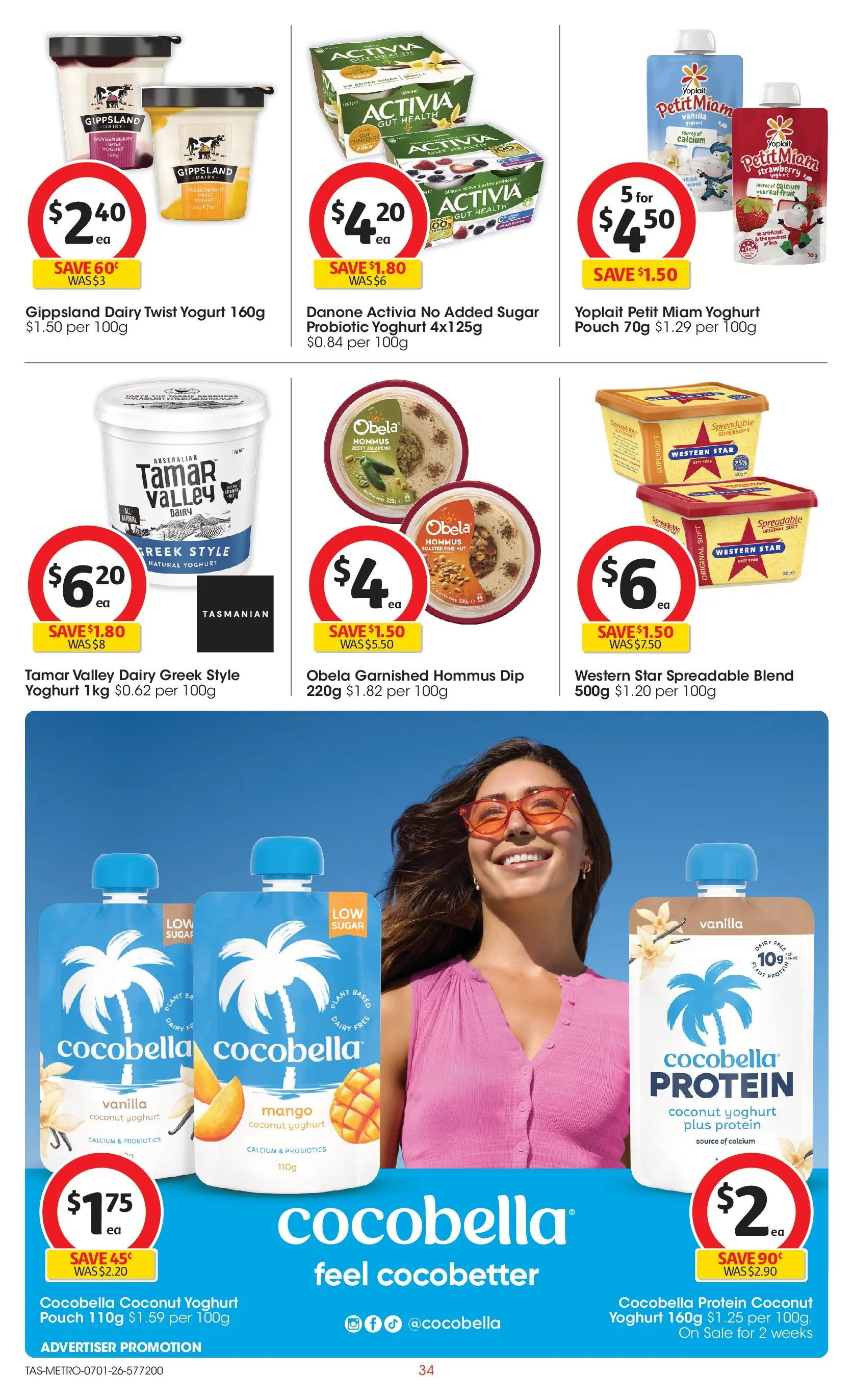 ﻿Coles catalogue valid from 07/01/2026 > Online Australia | Page: 34 | Products: Bacon, Ham, Honey, Meat