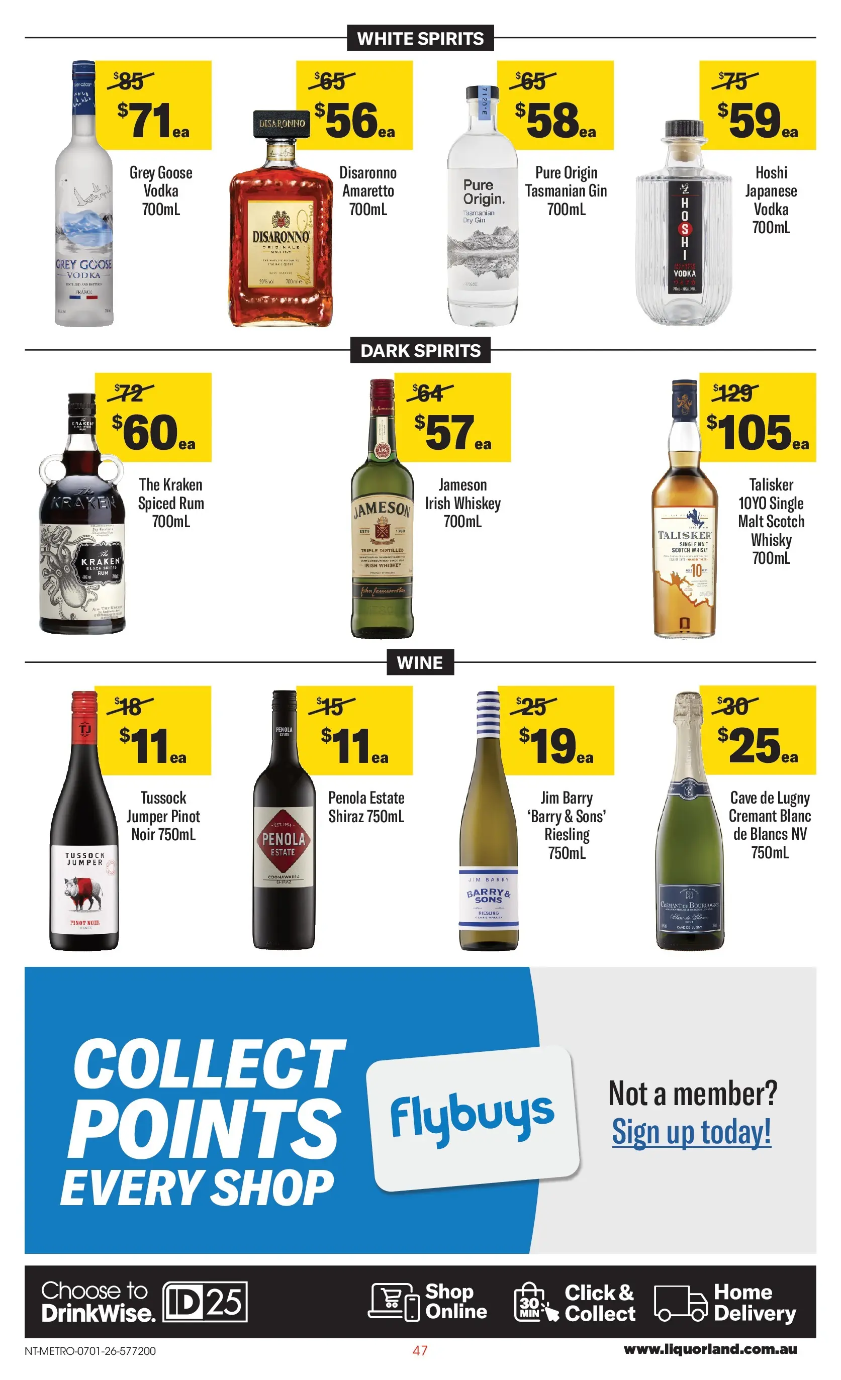 ﻿Coles catalogue valid from 07/01/2026 > Online Australia | Page: 47 | Products: Bourbon, Lemon, Turkey, Pear